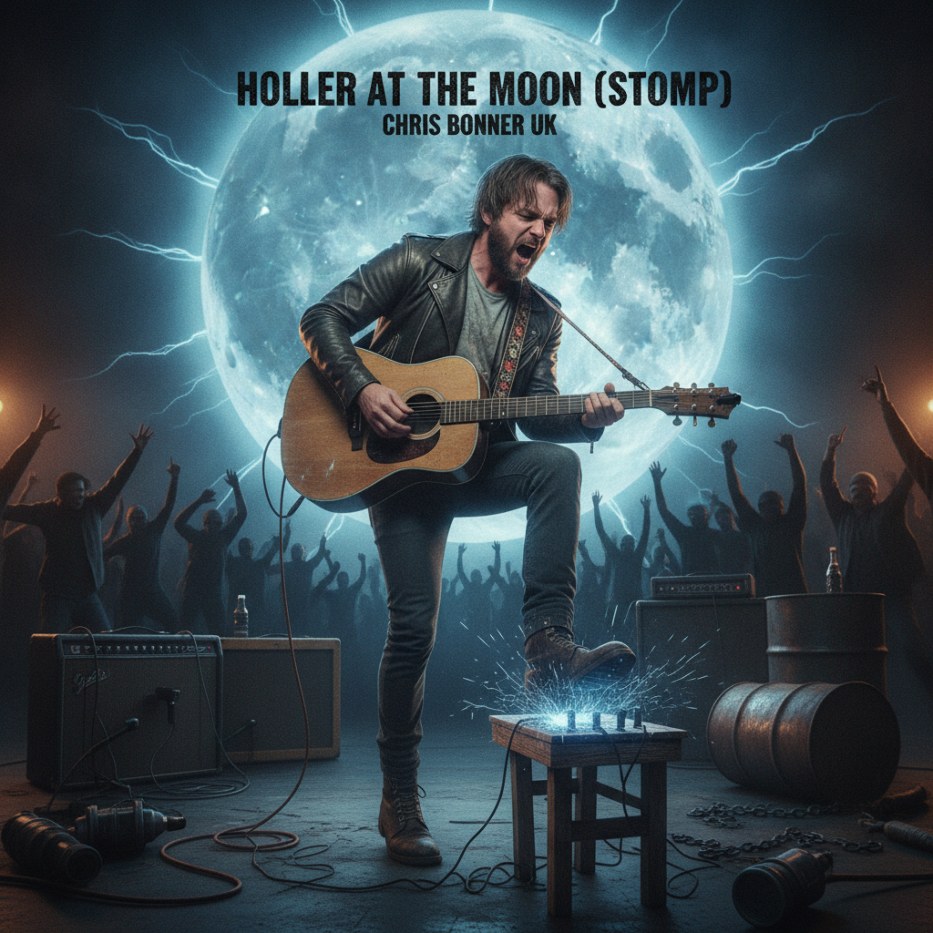Holler at the Moon by Chris Bonner UK cover art