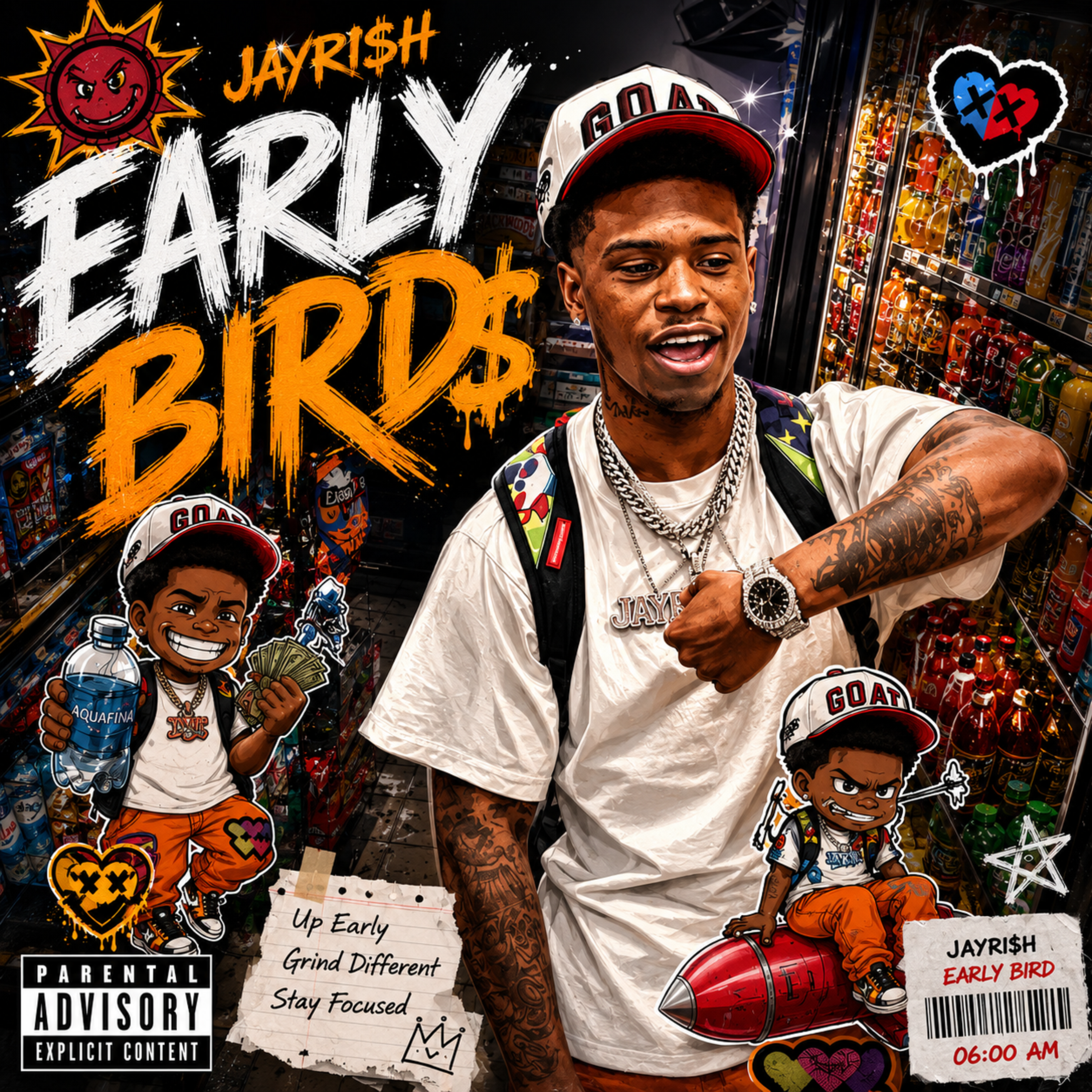Early Bird by JAYRI$H cover art