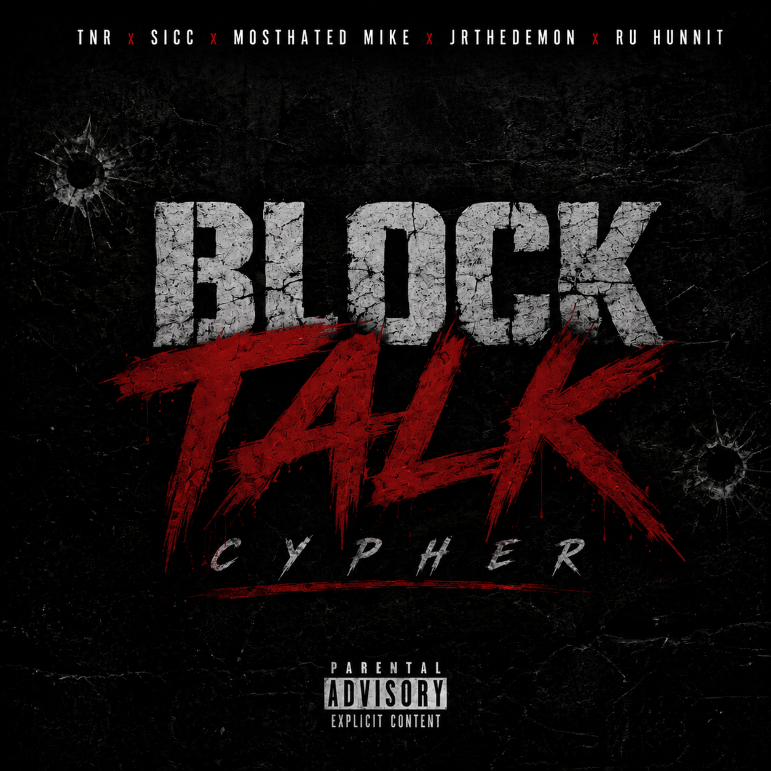 BLOCK TALK CYPHER by Ru Hunnit cover art