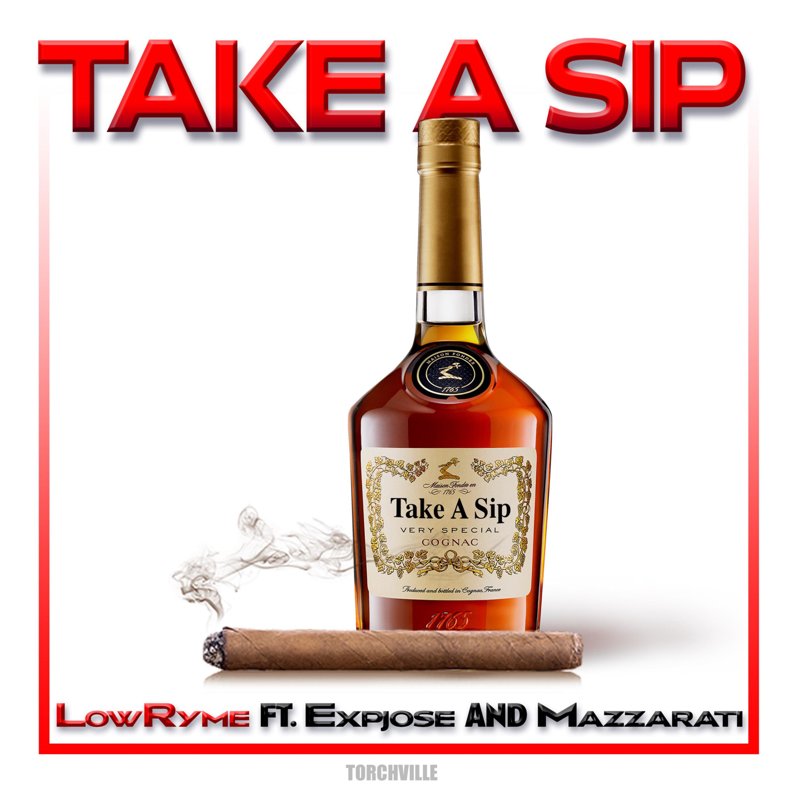 TAKE A SIP artwork