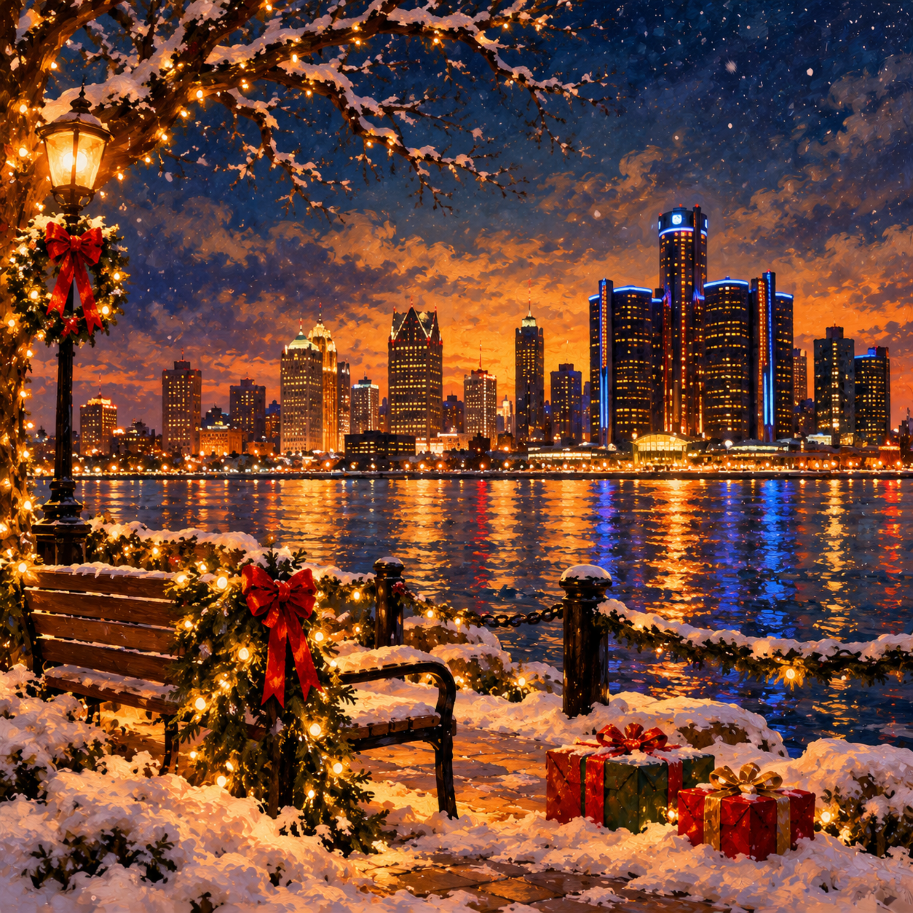 Christmas Time Again by Chris Lewie cover art
