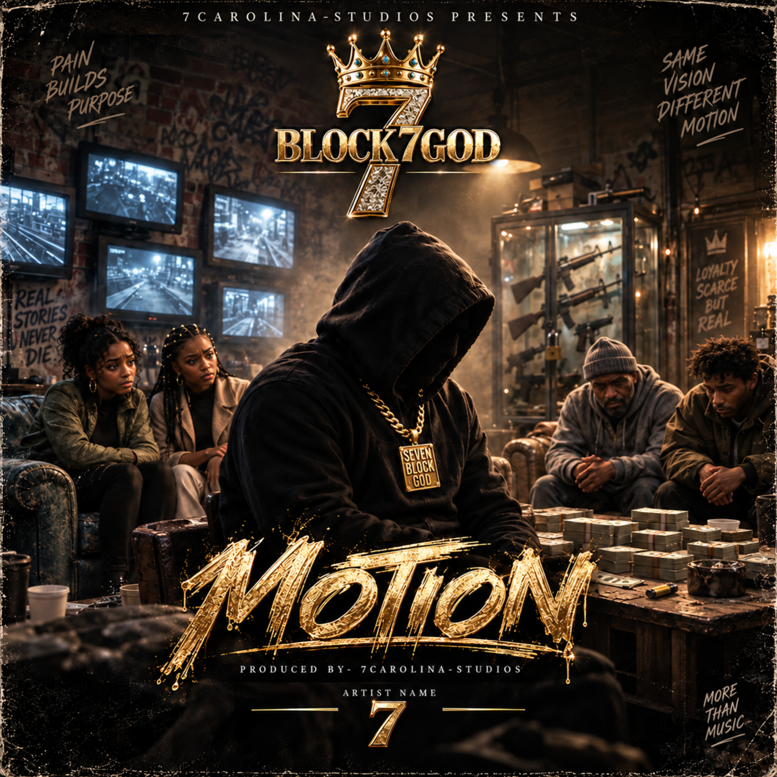 MOTION by 7 THE SEVENBLOCKGOD cover art