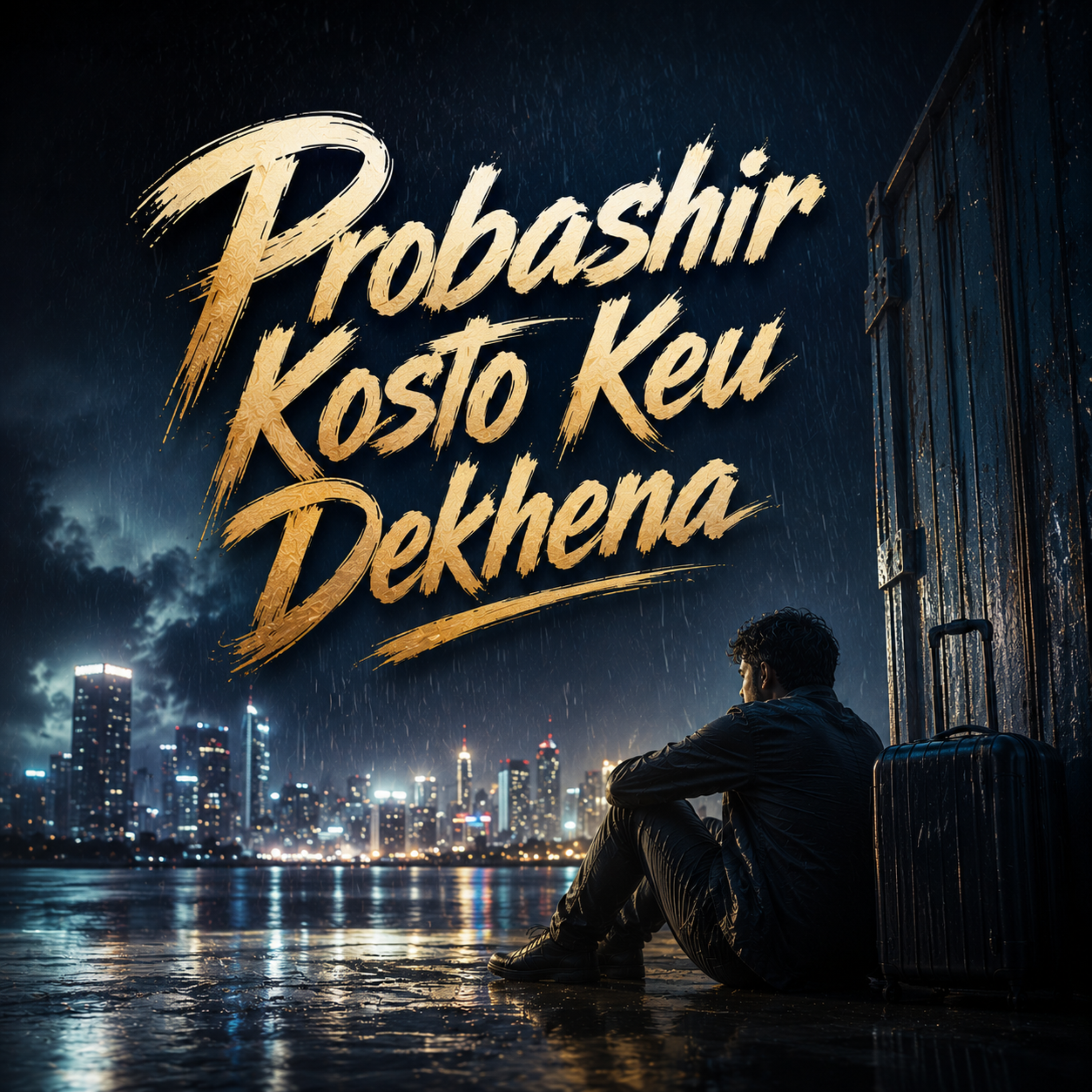 Probashir Kosto Keu Dekhena artwork