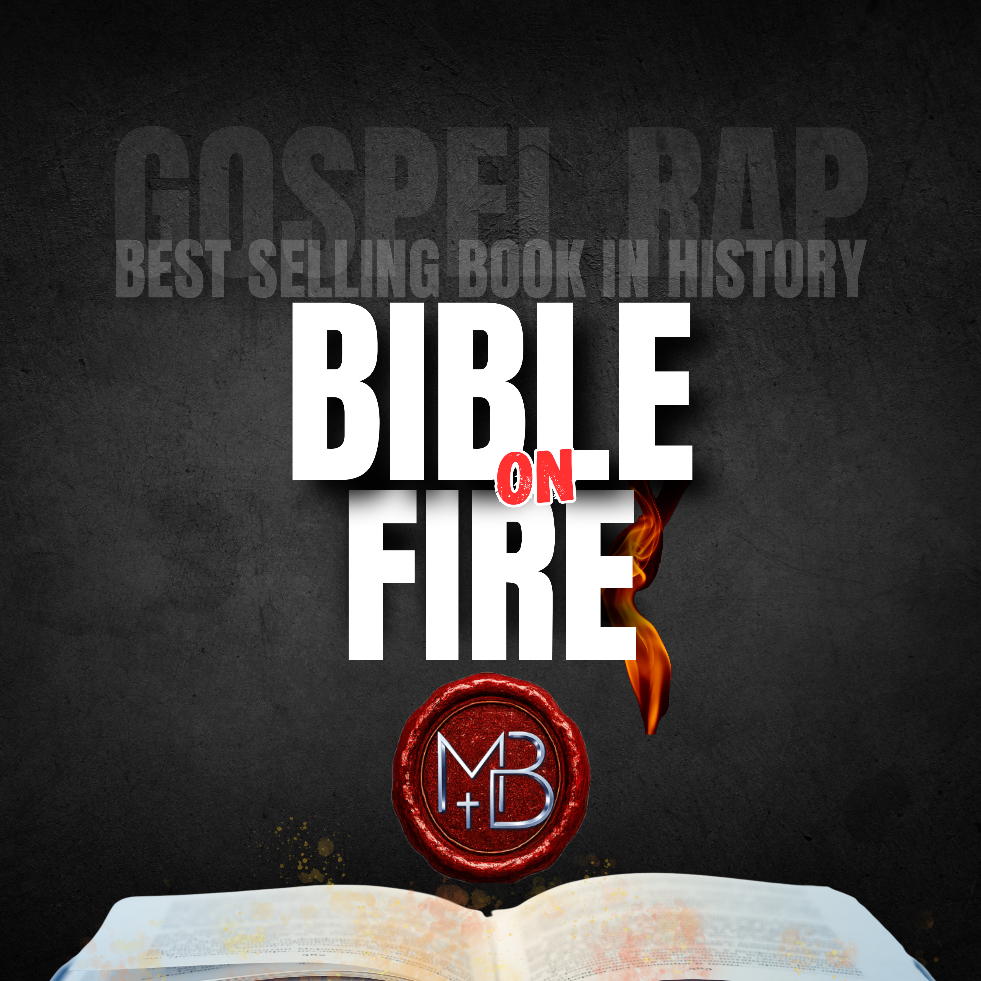 Bible on Fire by Malachi Ben-David cover art
