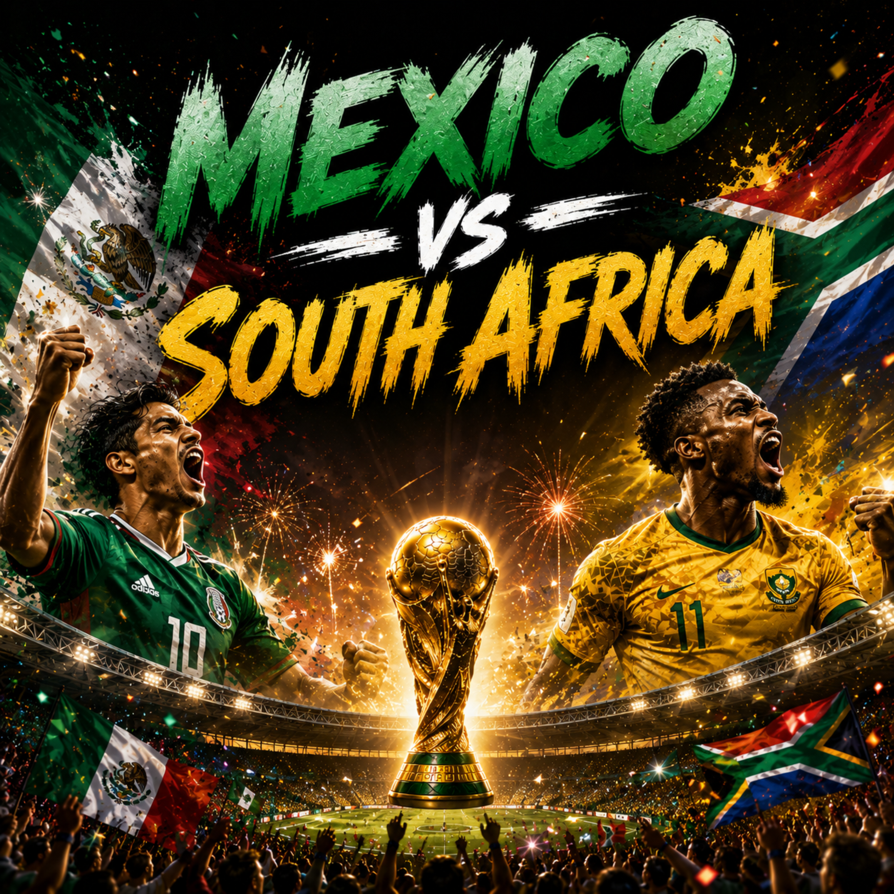 Mexico vs South Africa by Anonna Zara cover art