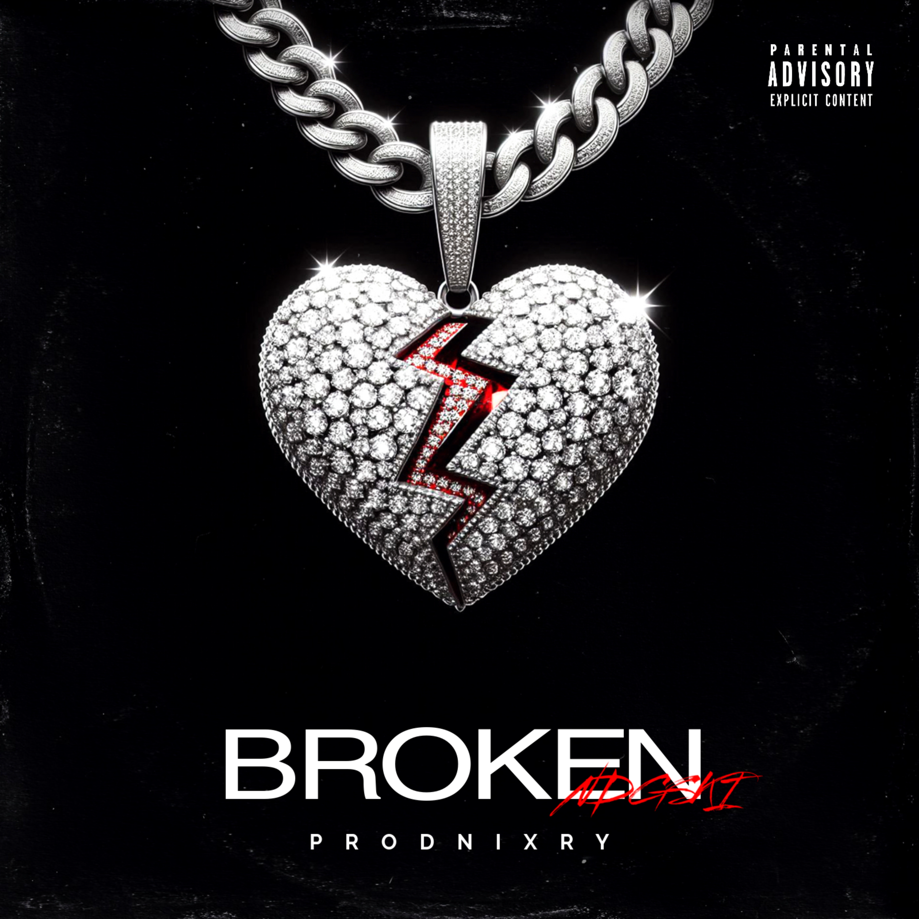 Broken artwork
