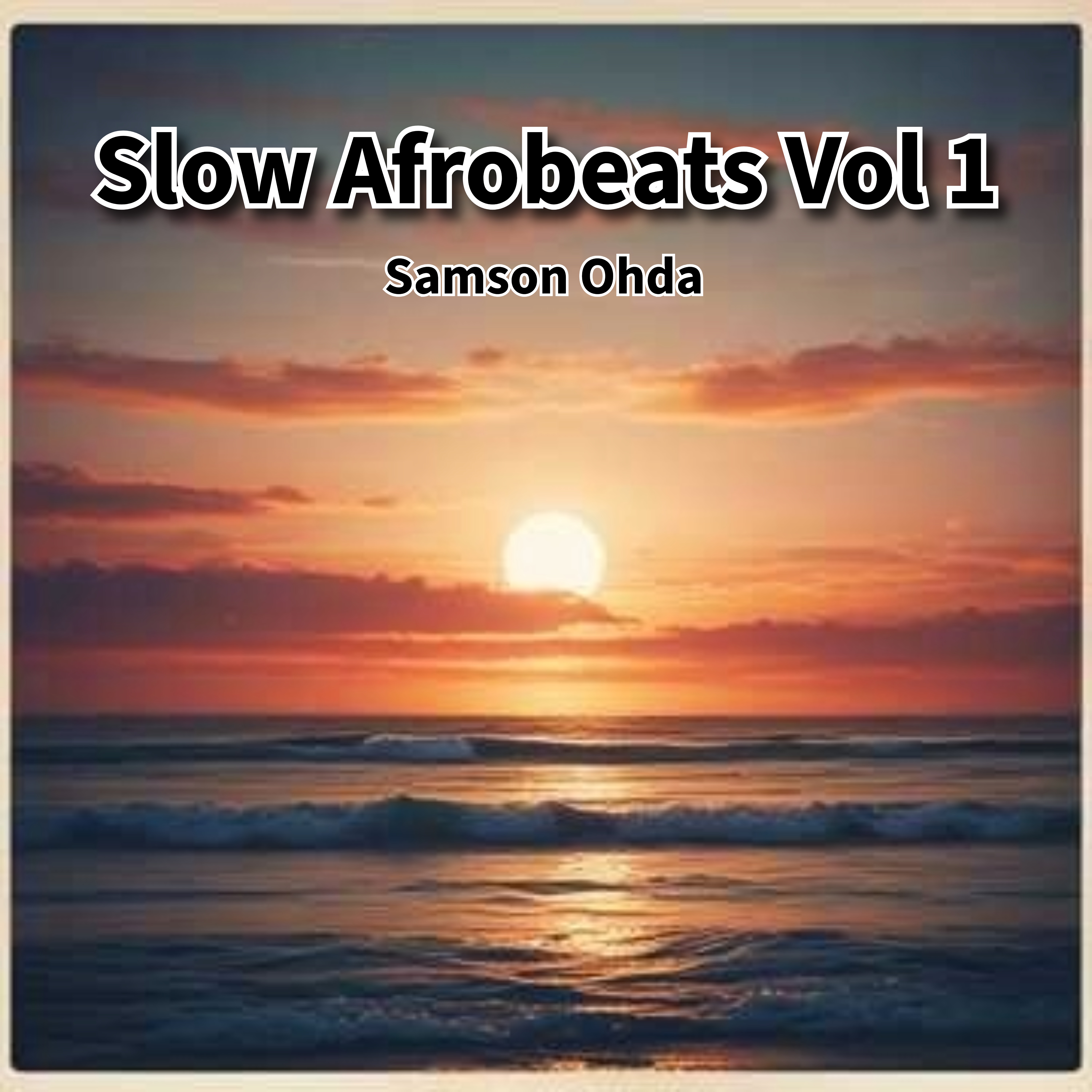 Slow Afrobeats Vol 1 Album artwork