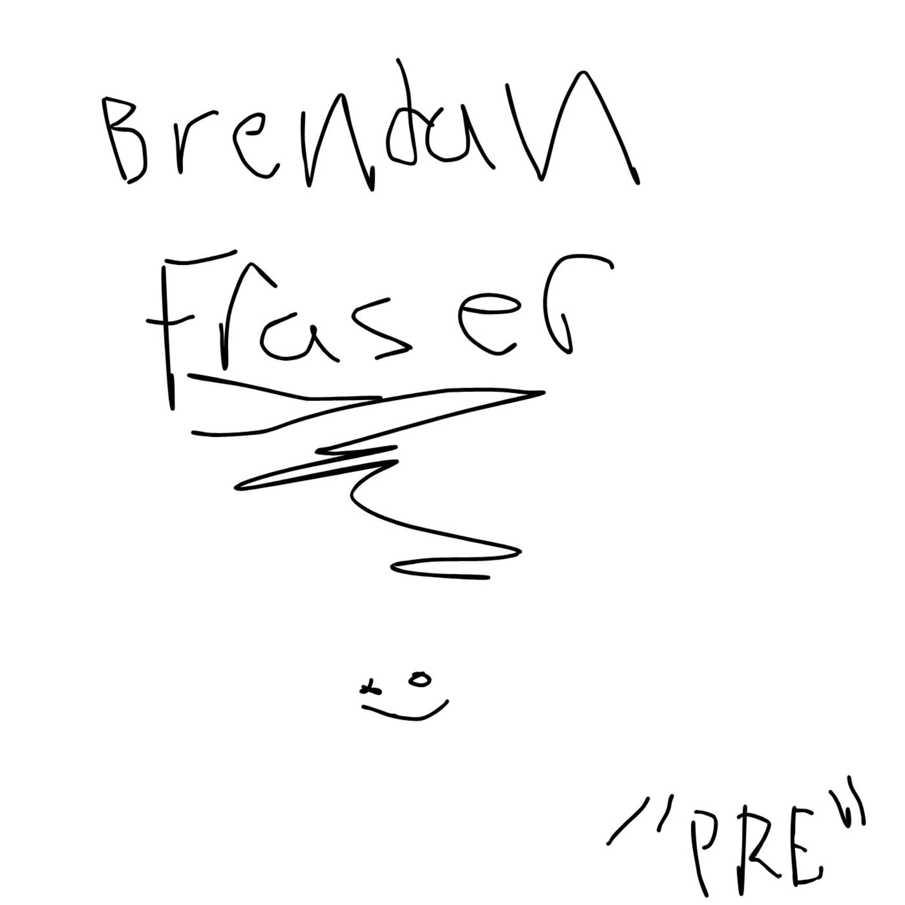 brendan fraser artwork