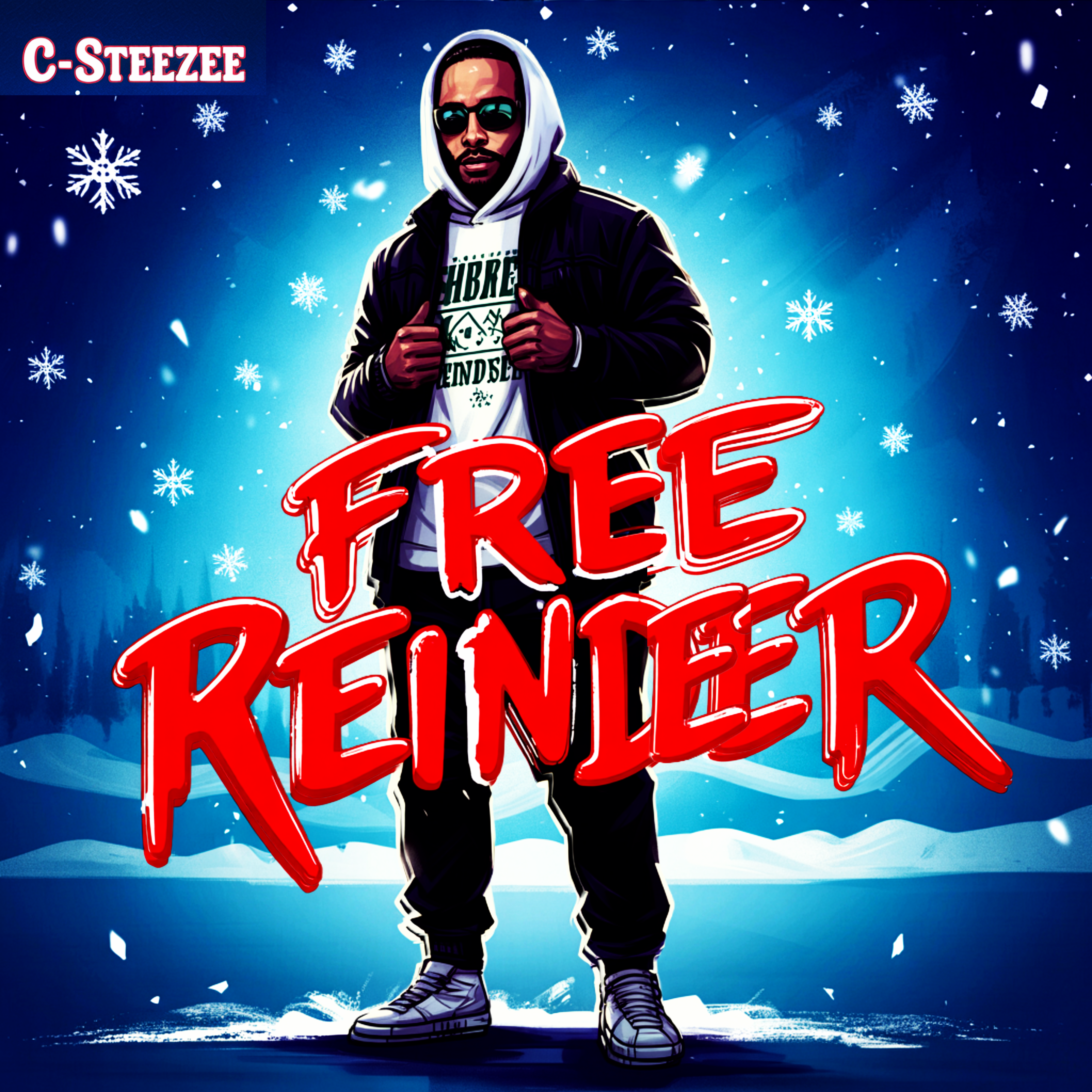 Free Reindeer artwork
