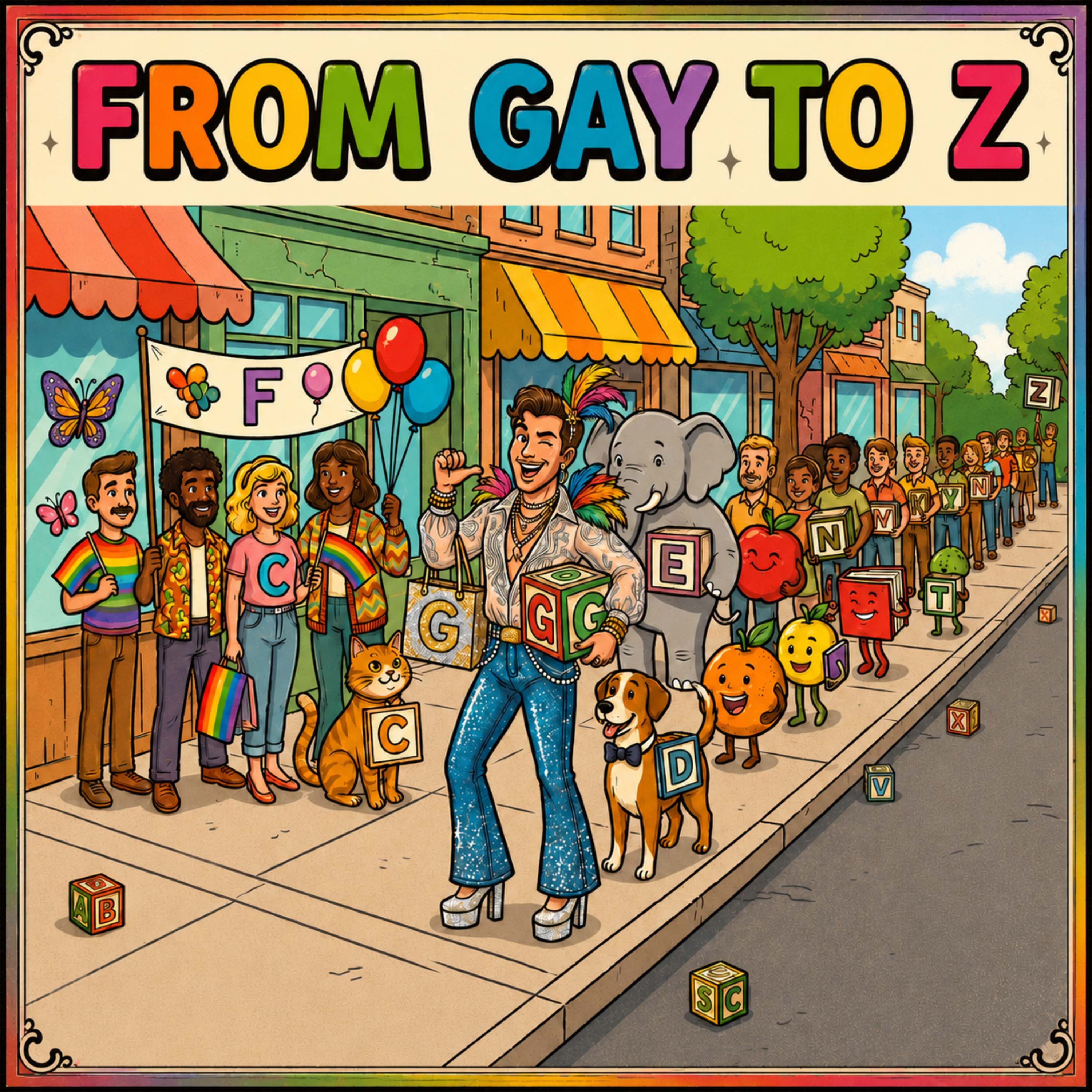 From Gay to Z by Cumic cover art