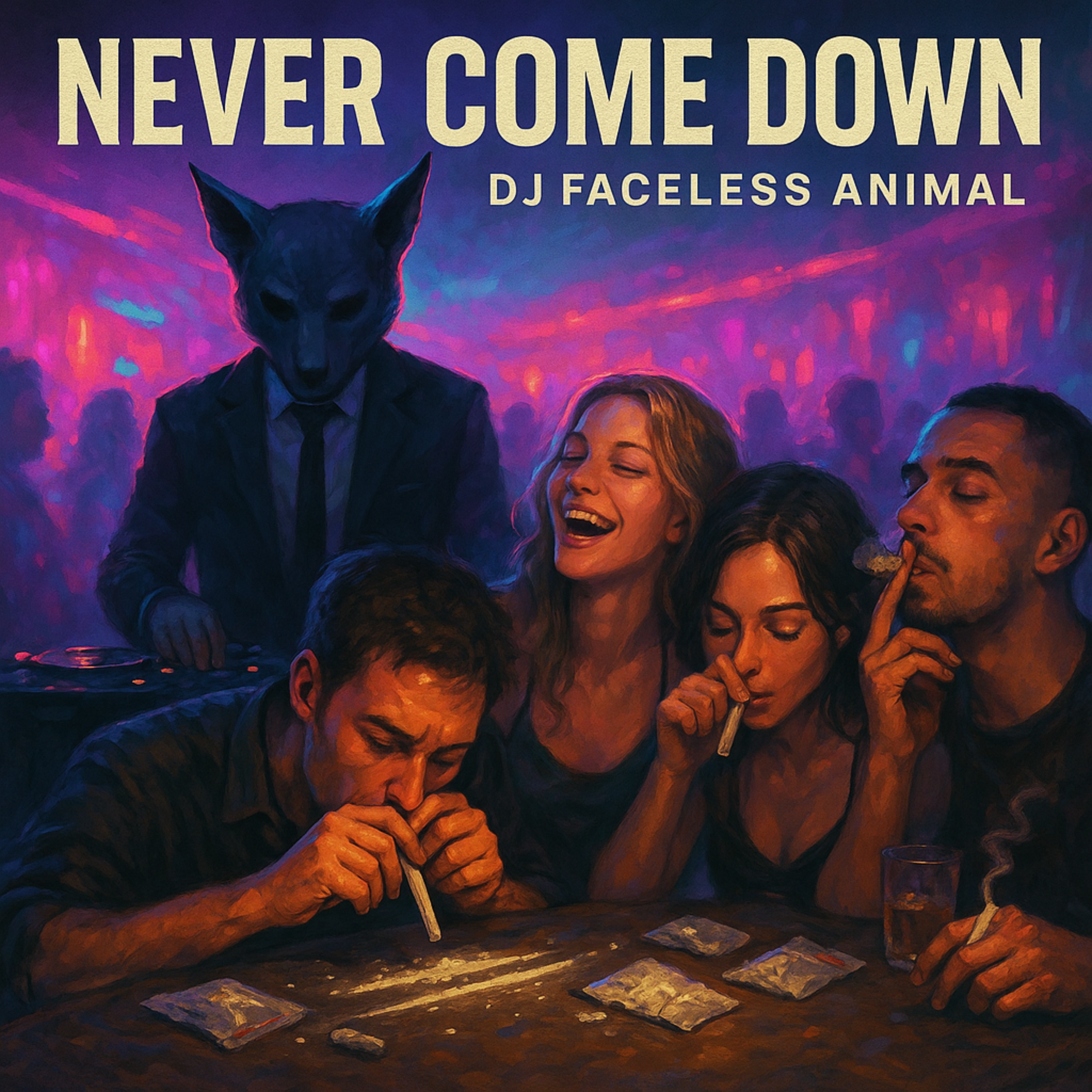 Never Come Down artwork