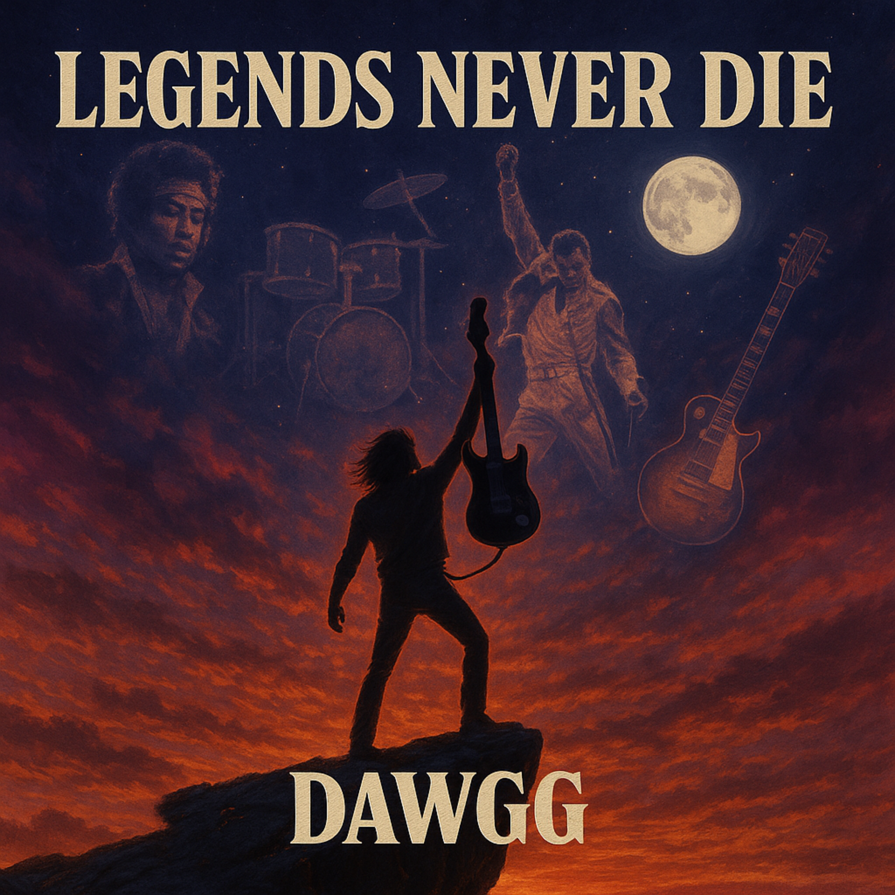 Legends Never Die artwork