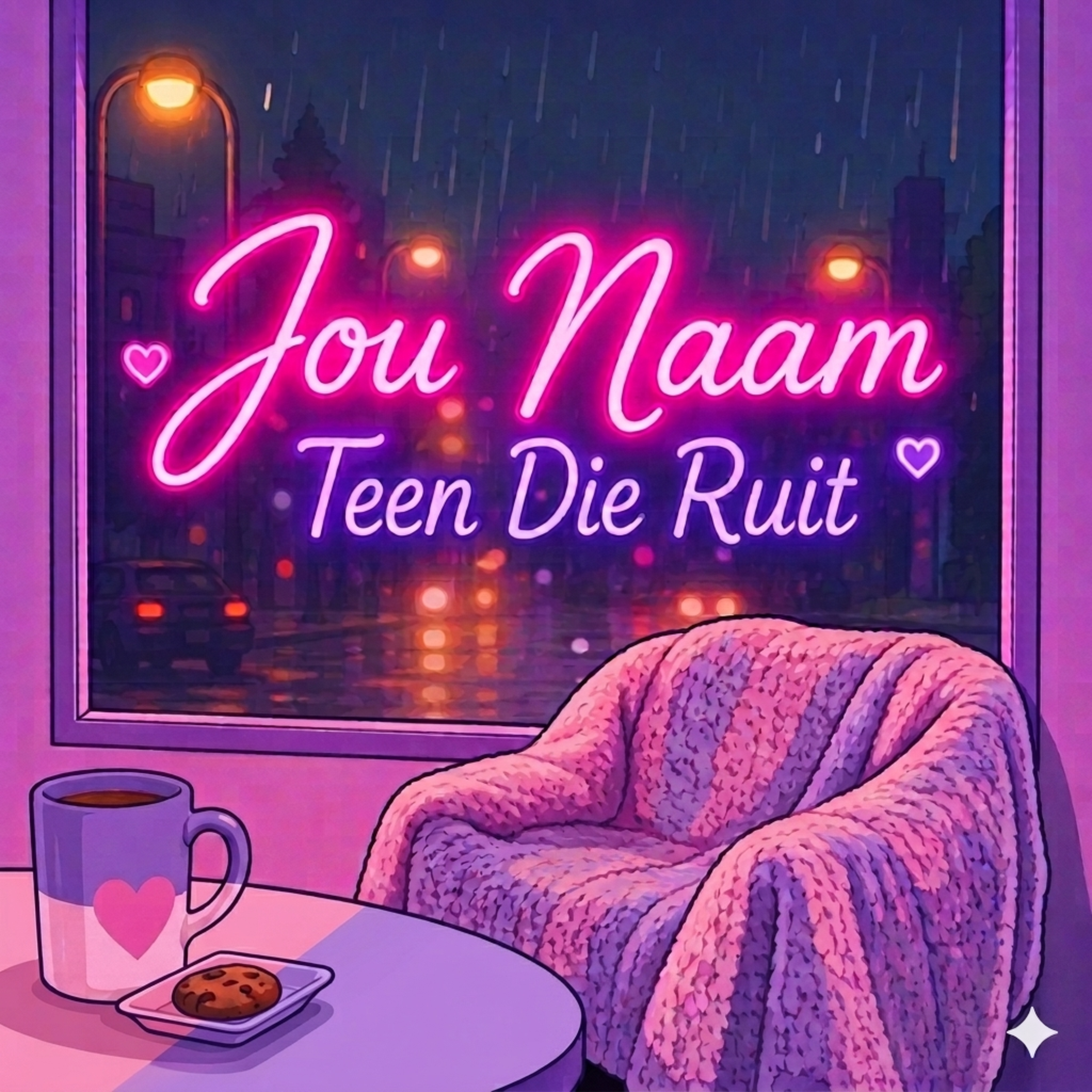 Jou Naam Teen Die Ruit by glow flower cover art