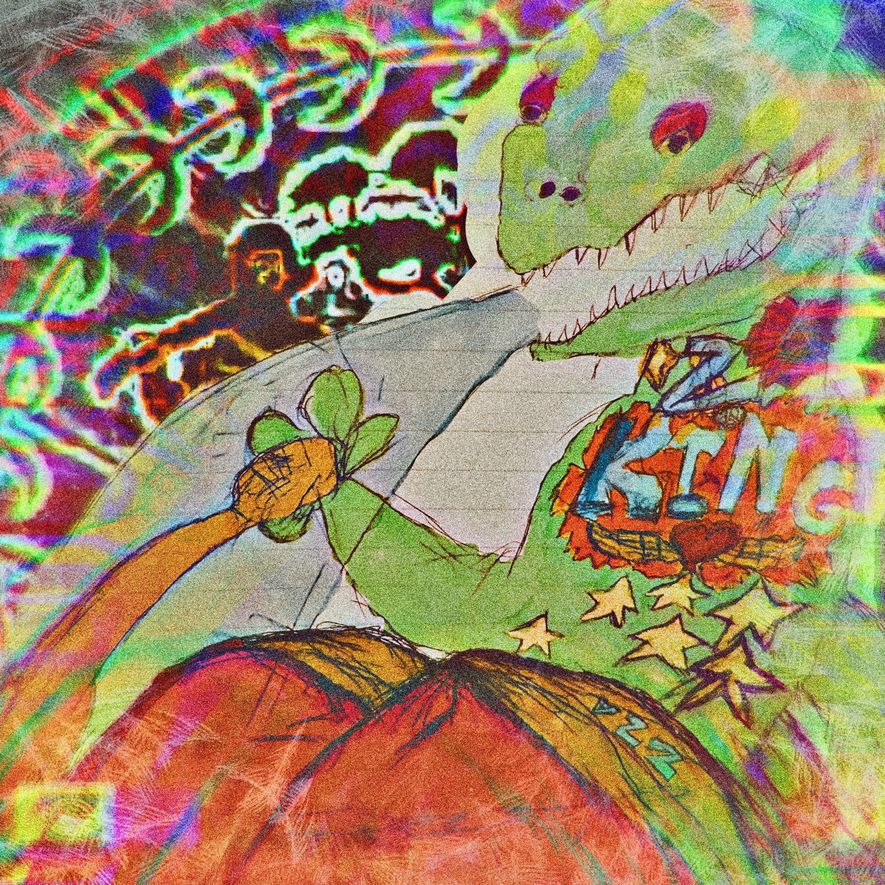 Godzilla Tamez Glorilla artwork