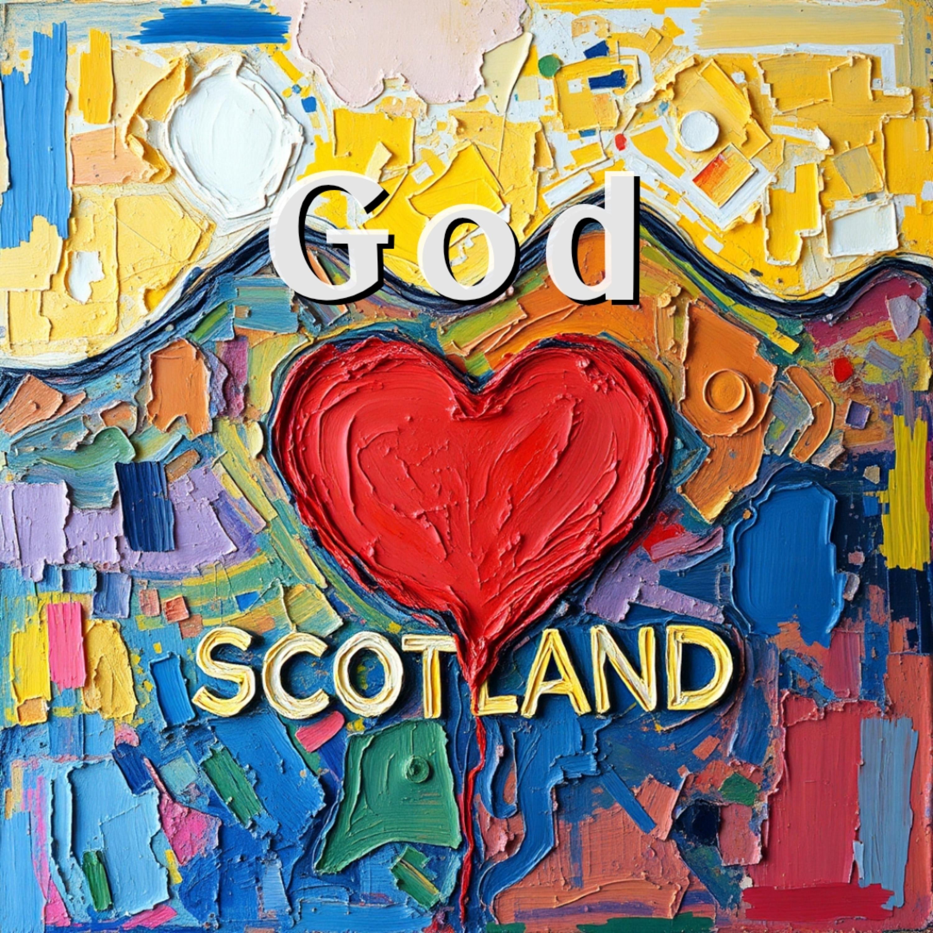 God Loves Scotland artwork