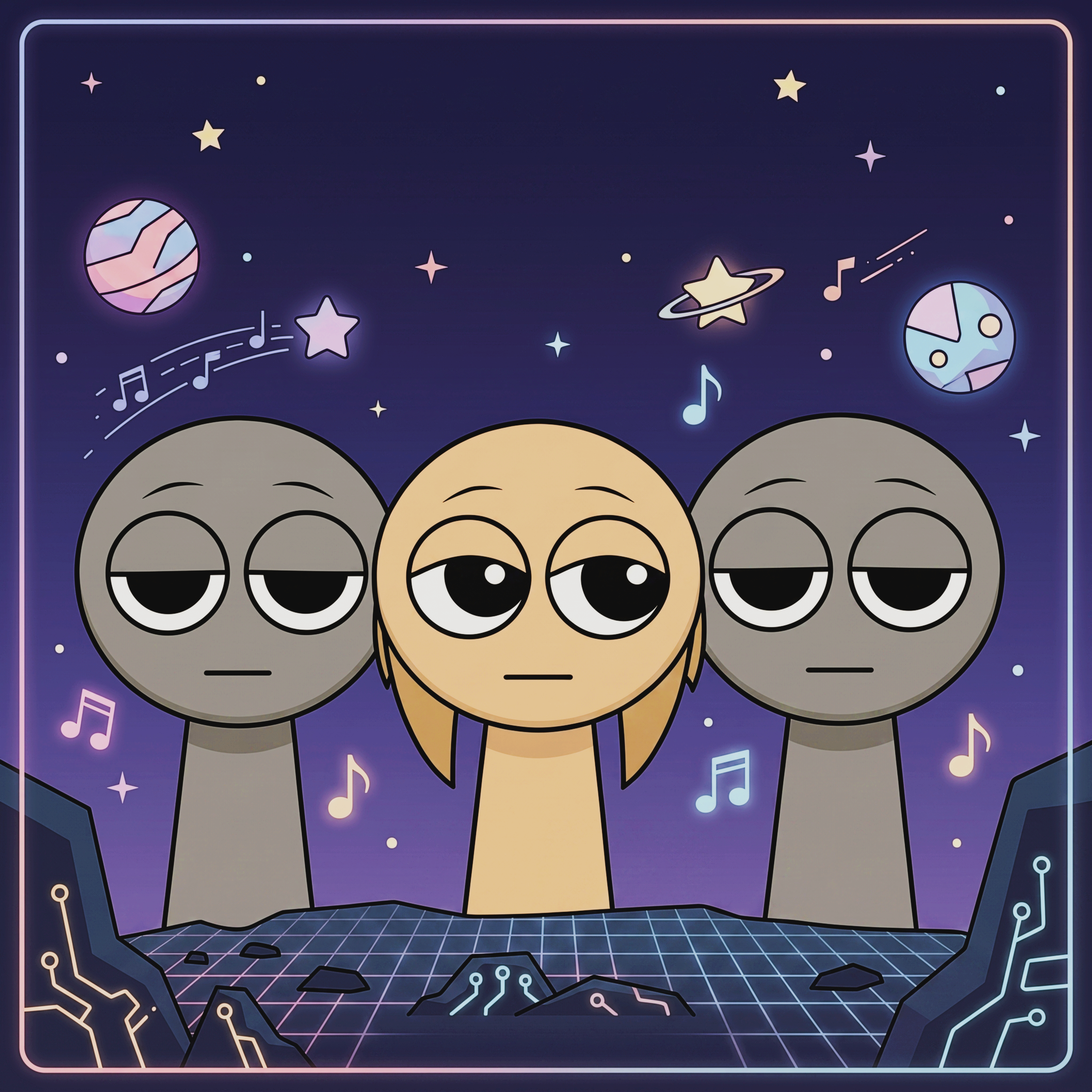 Sprunki Primitive Space Phase 9 by SPRUNKI OC cover art