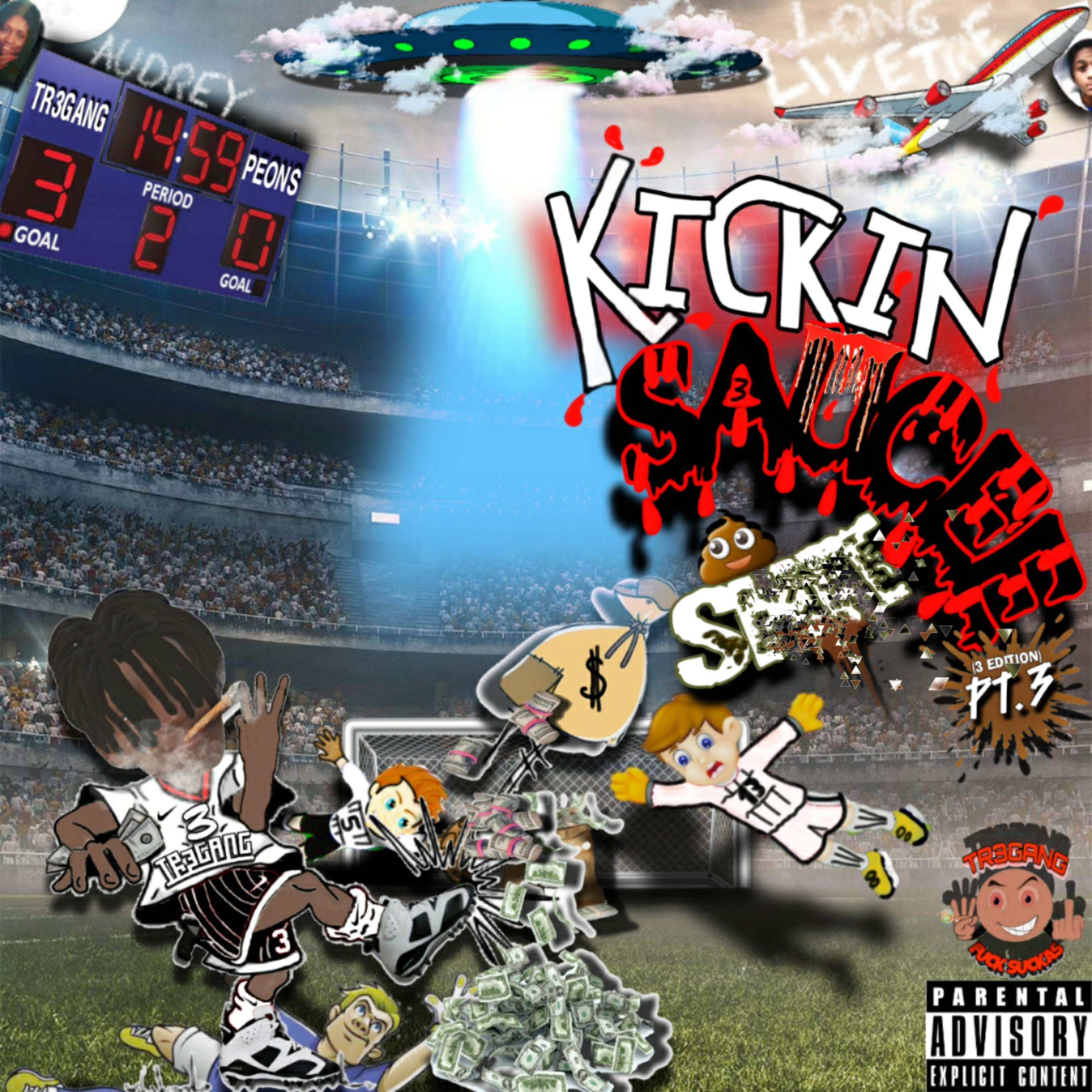 KickN Saucee Sh*t Pt.3 artwork
