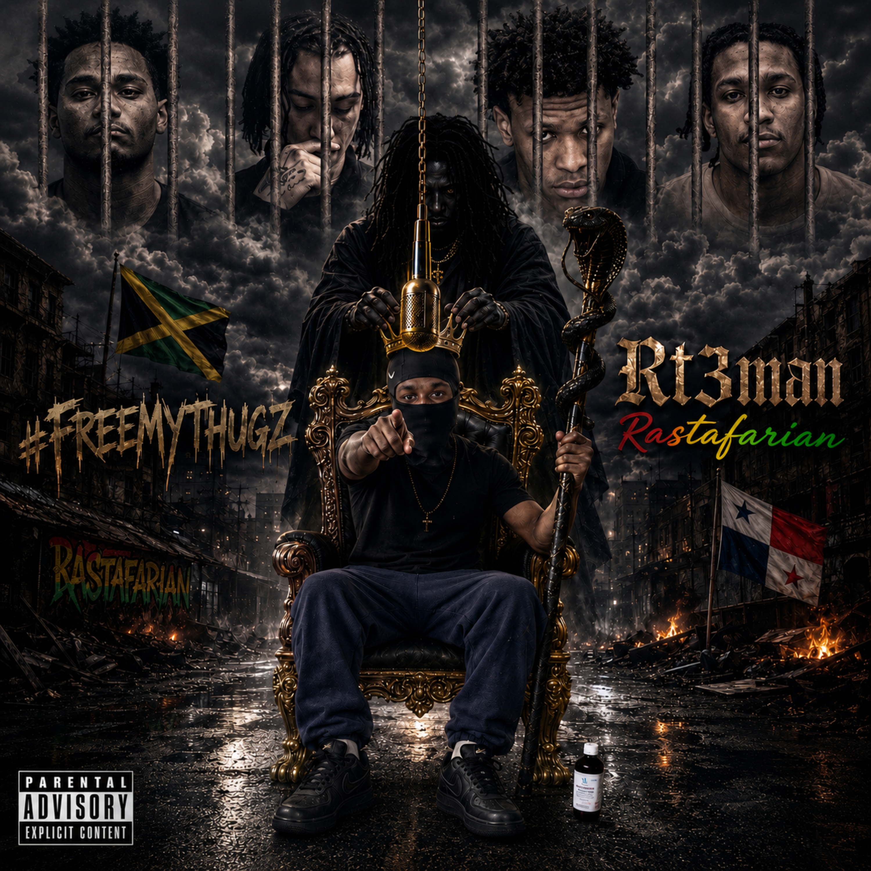 #FreemyThugz by RT 3man cover art