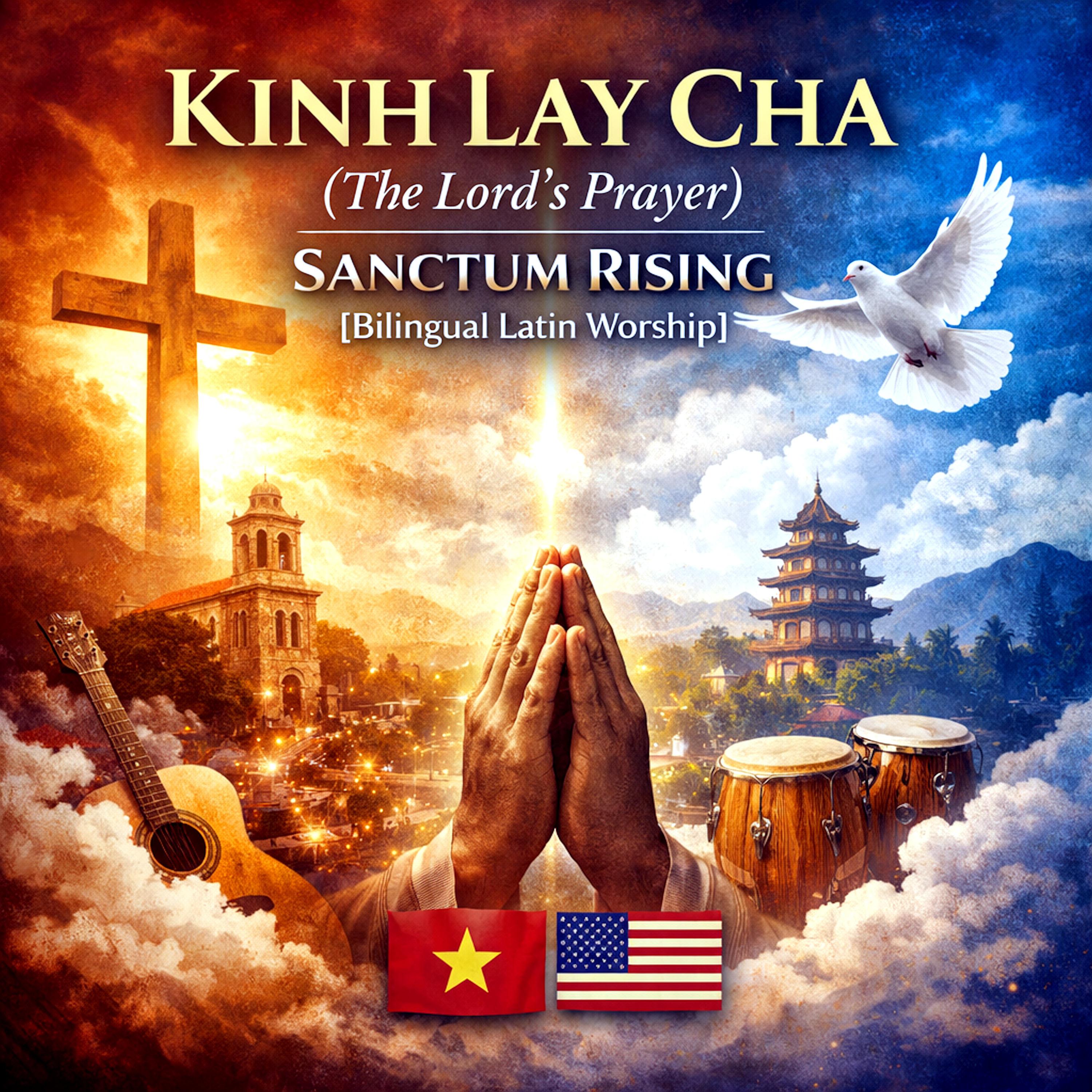 KINH LAY CHA (THE LORD'S PRAYER KOREAN) SANCTUM RISING artwork