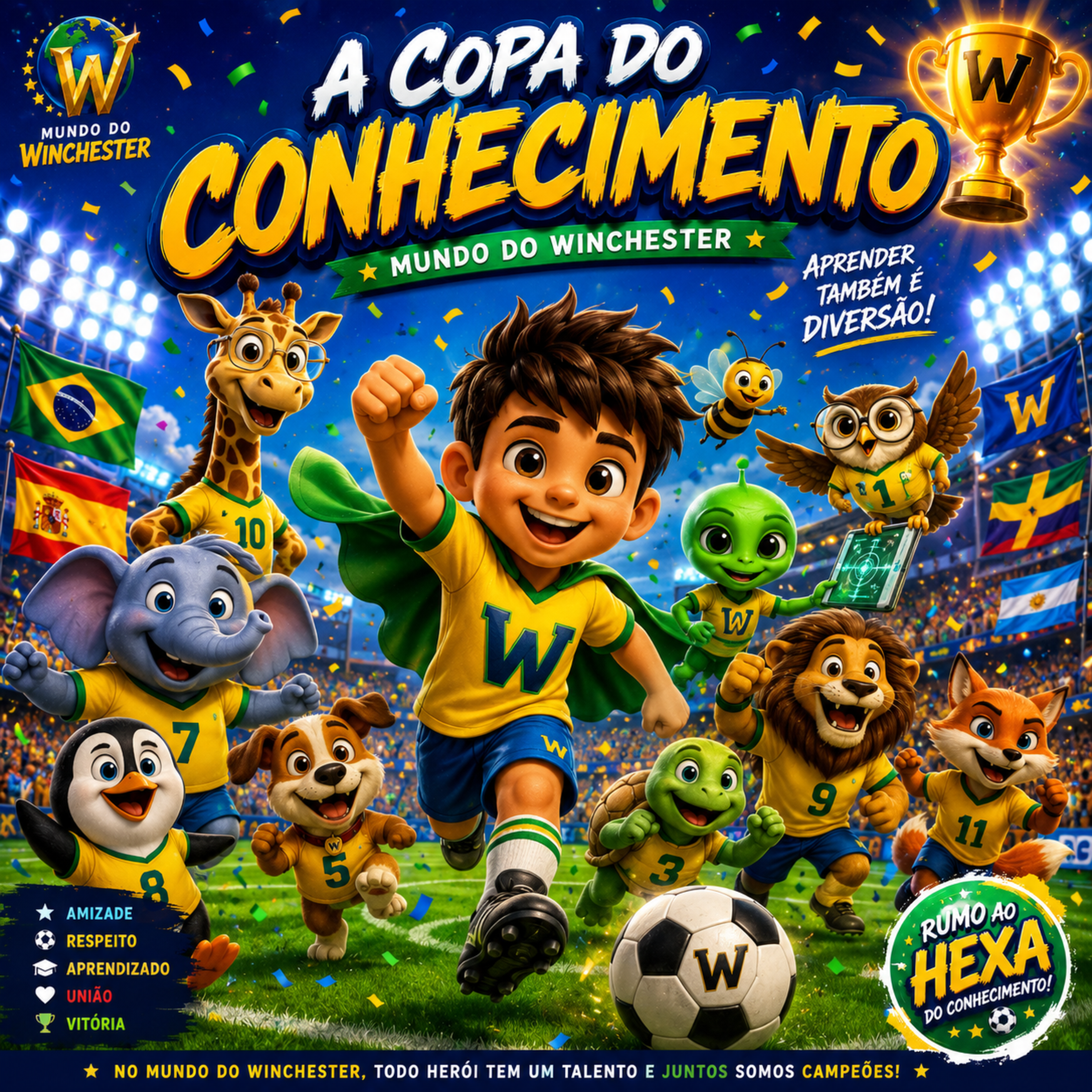 A Copa do conhecimento by Kaio Winchester cover art