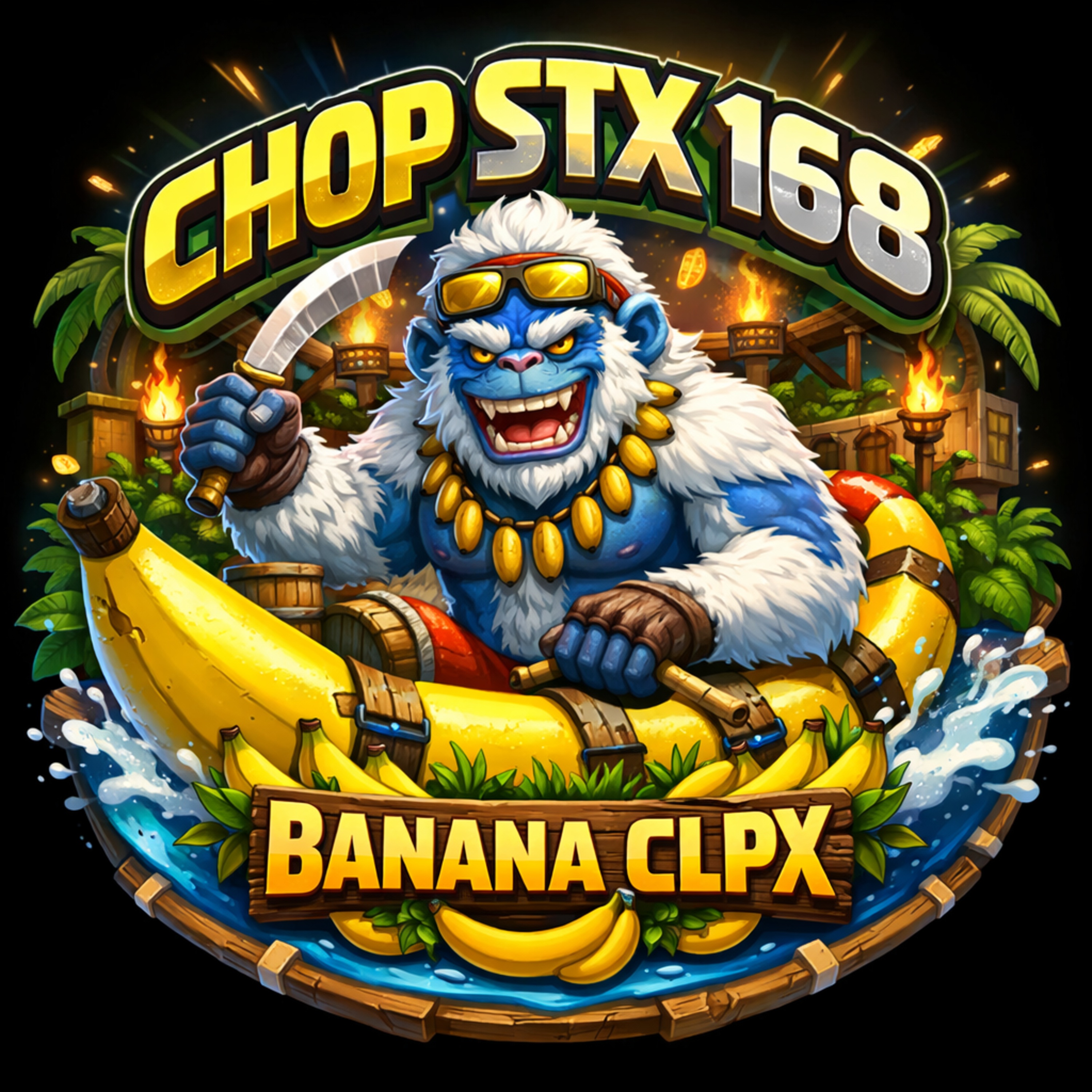 CHOP STX 168 BANANA CLPX artwork