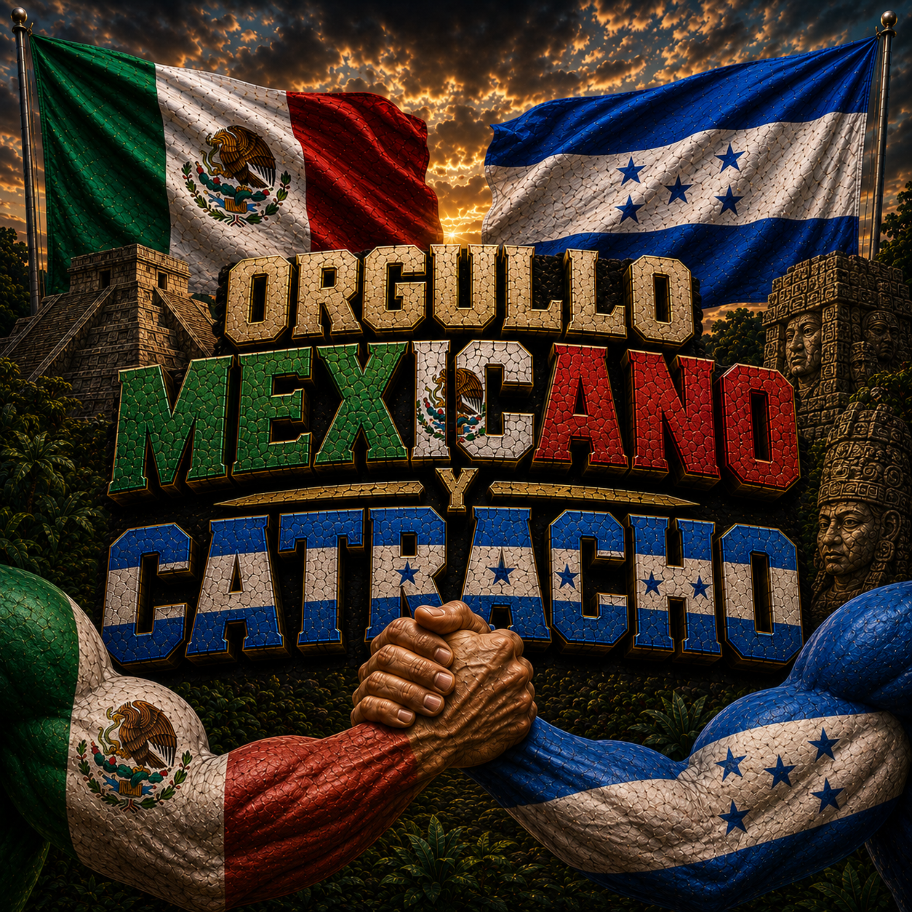 Orgullo Mexicano Y Catracho by El Invisible cover art