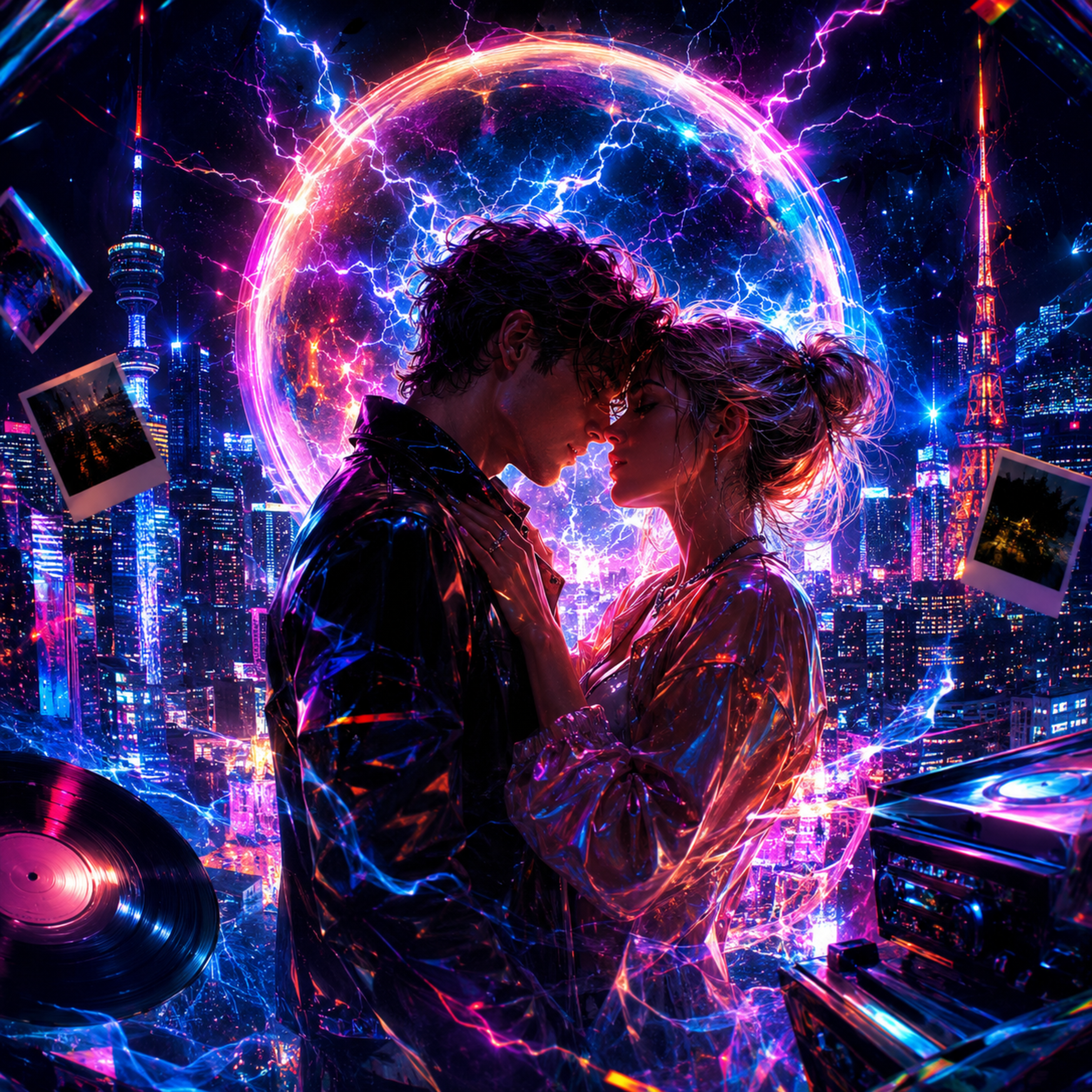 ELECTRIC IN MY VEINS by Tim Anderson Lyrics cover art
