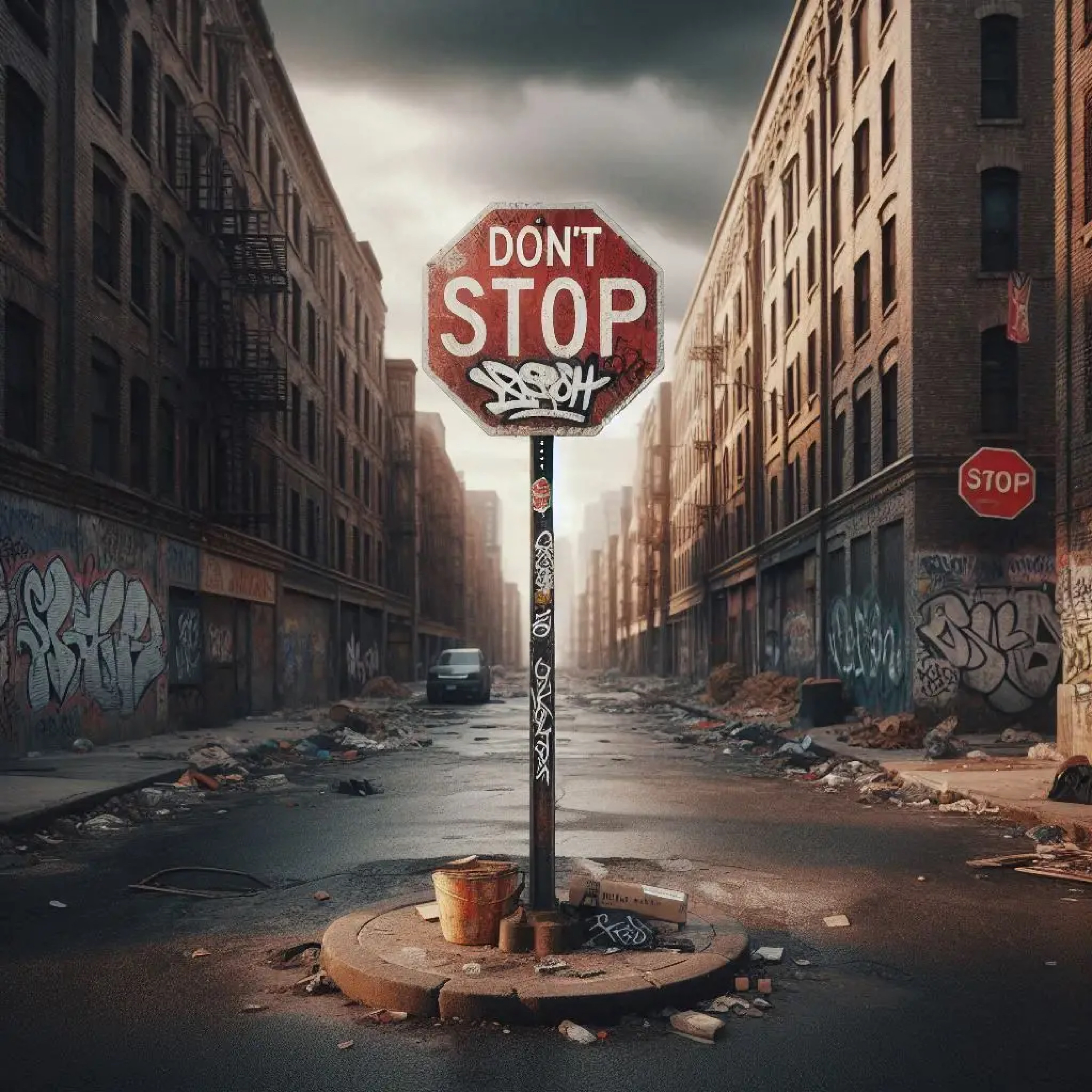 Don’t Stop artwork