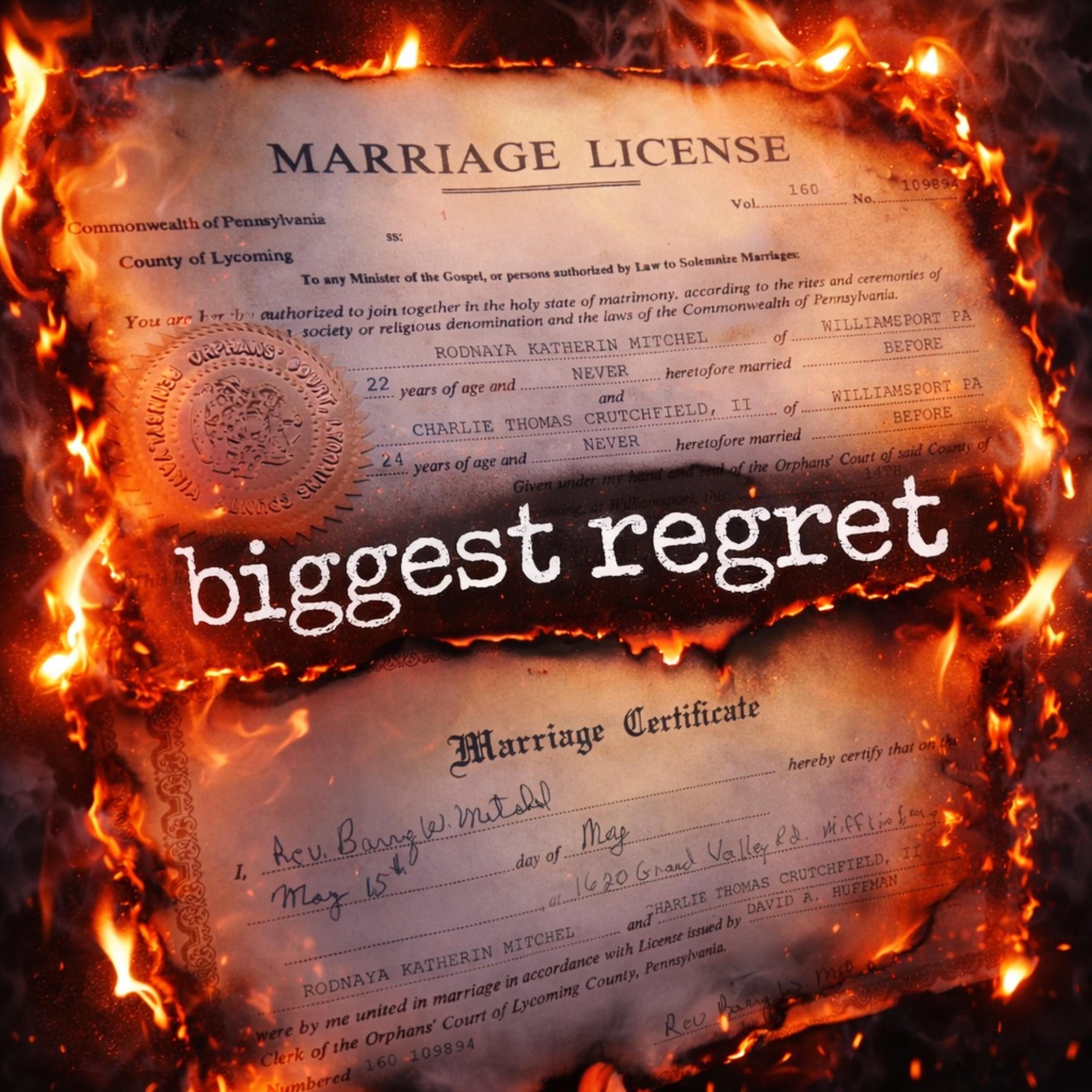 biggest Regret by Danger savage cover art