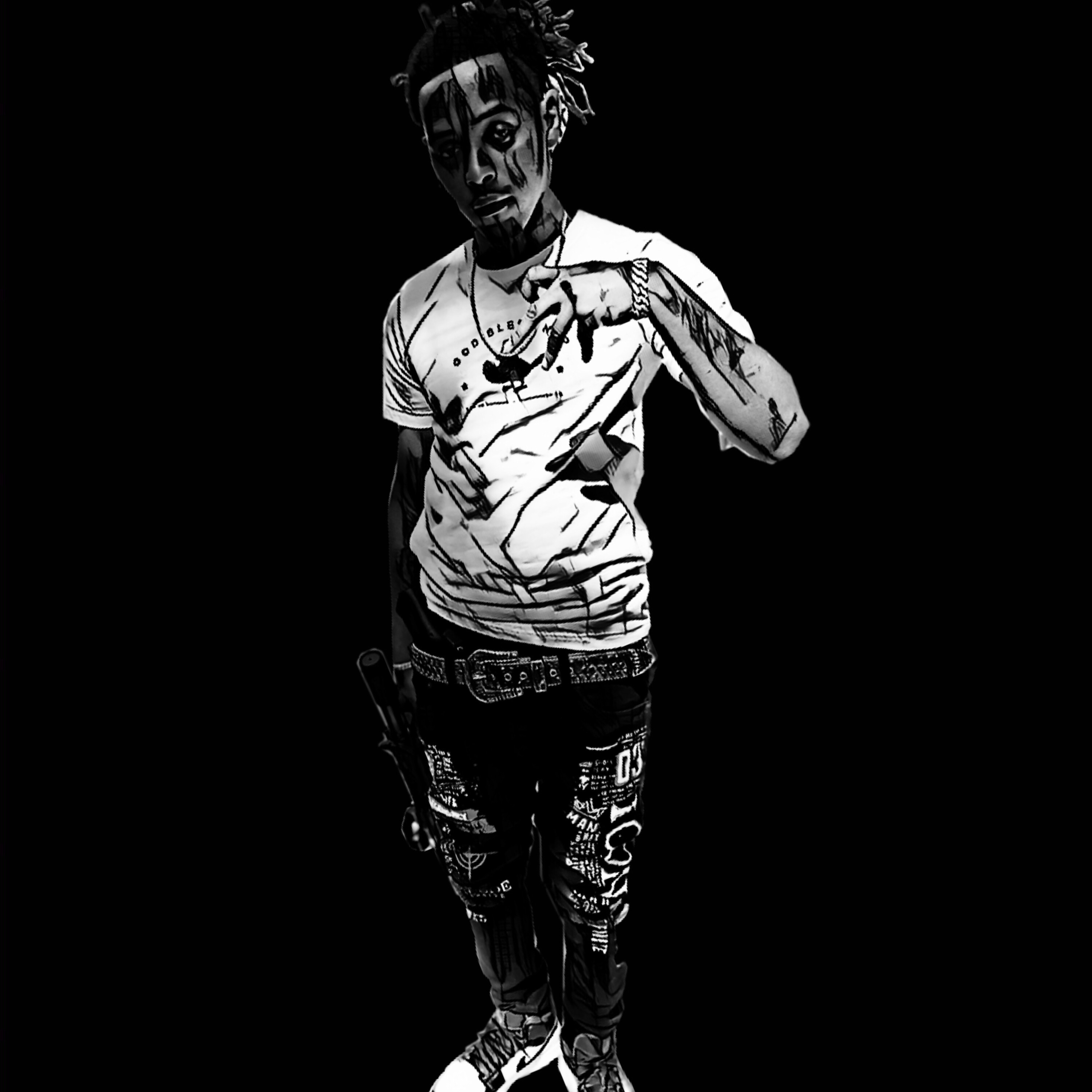 Traumatized artwork
