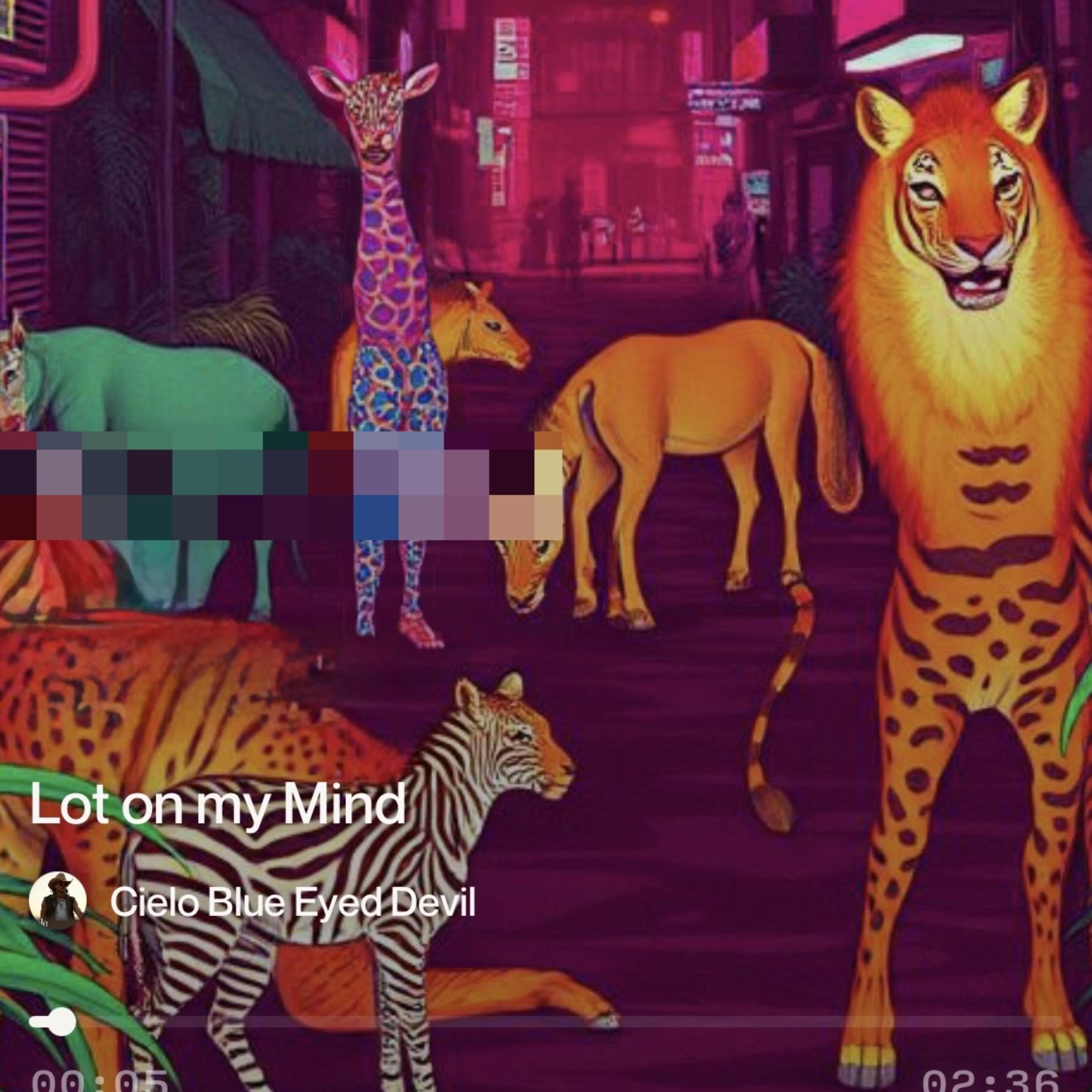 Lot on my minD artwork