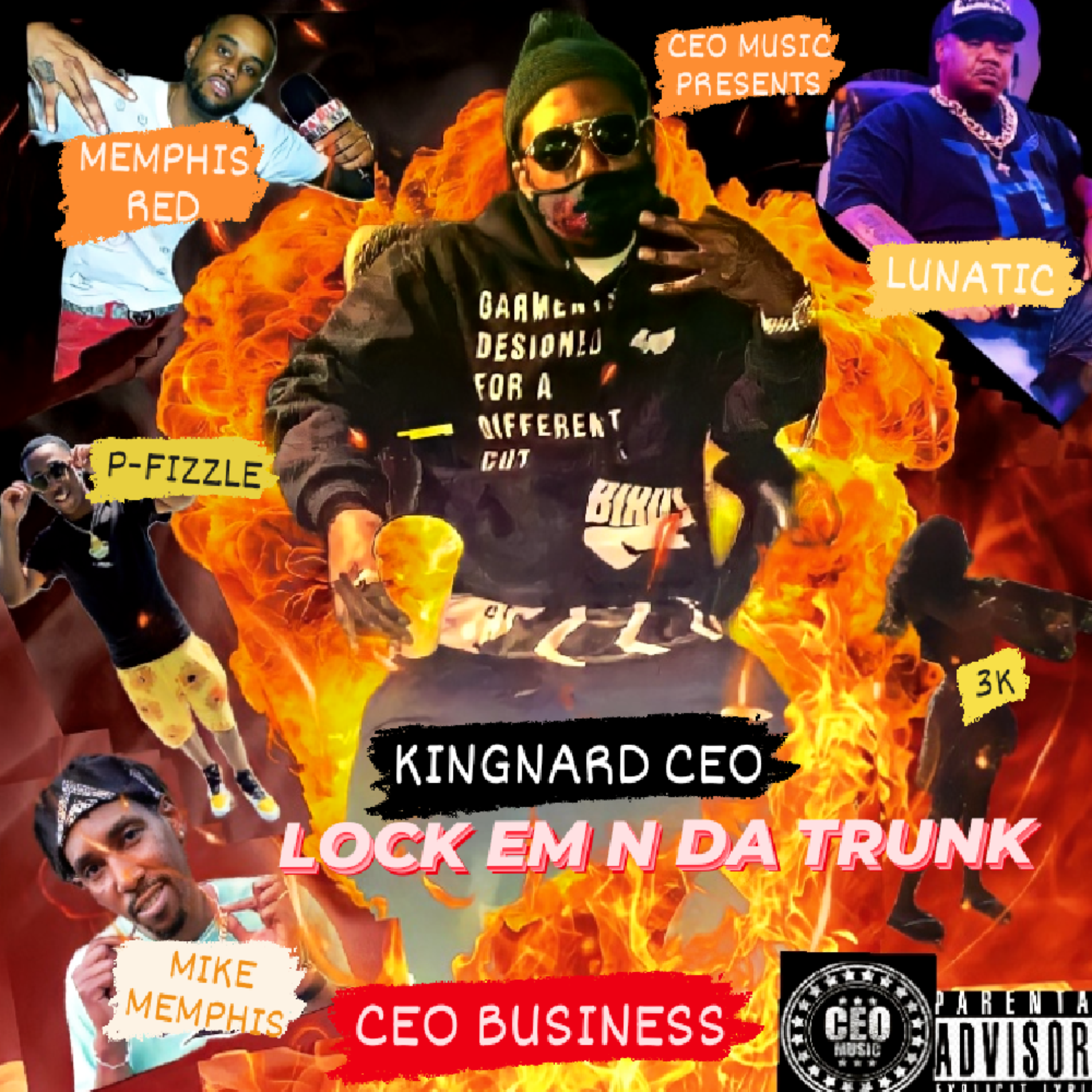 LOCK EM N DA TRU by King Nard CEO cover art