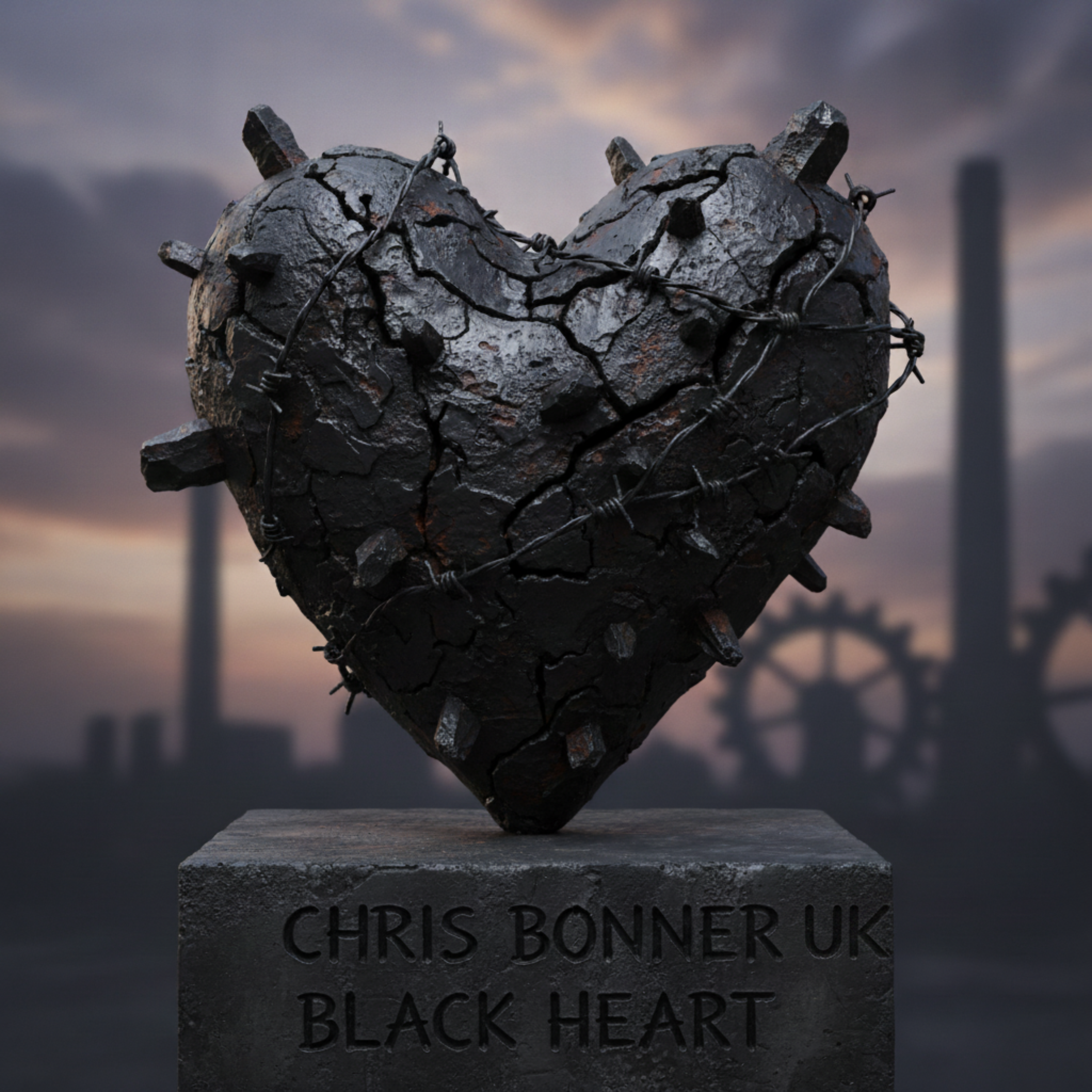 Black Heart by Chris Bonner UK cover art