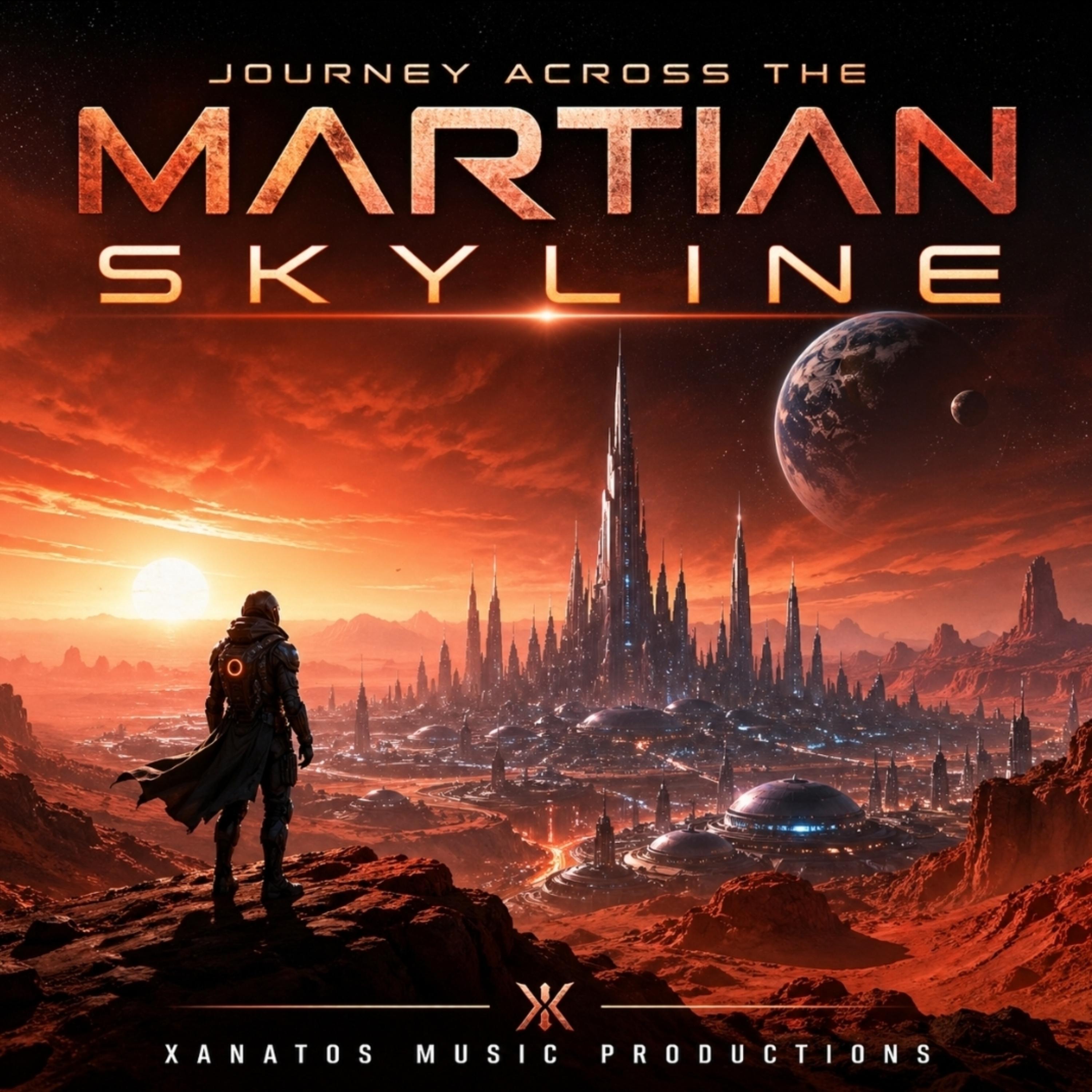 Journey Across the Martian Skyline artwork