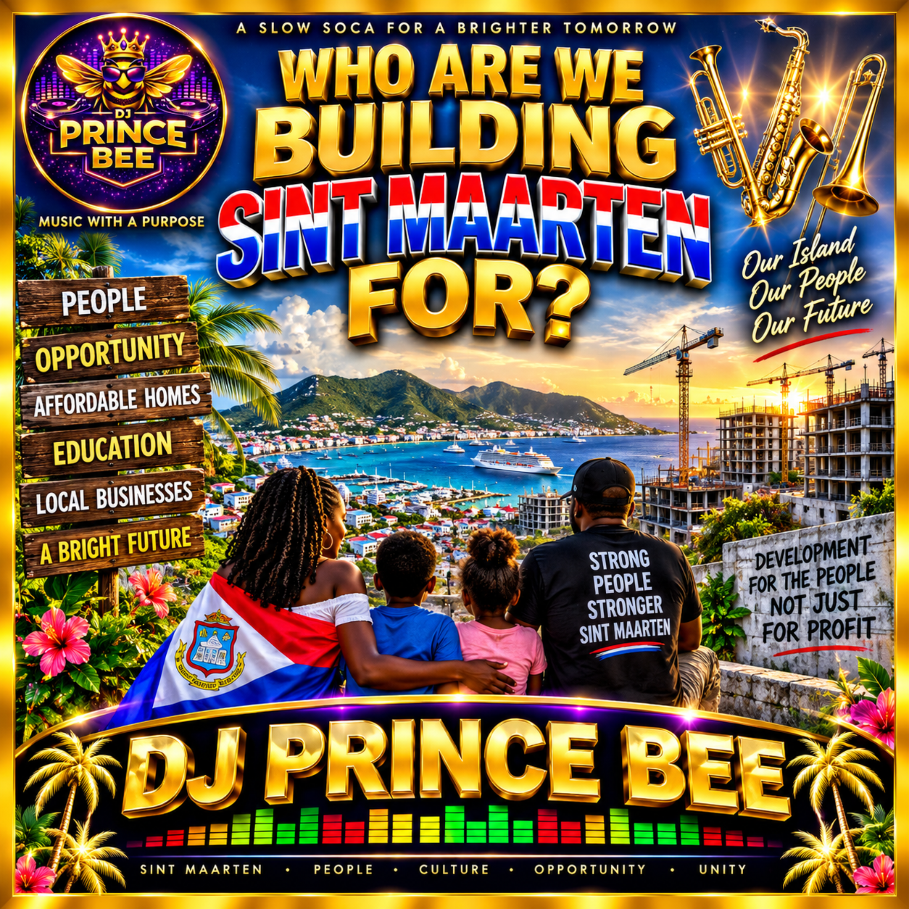 Who Are We Building Sint Maarten For? by DJ PRINCE BEE cover art