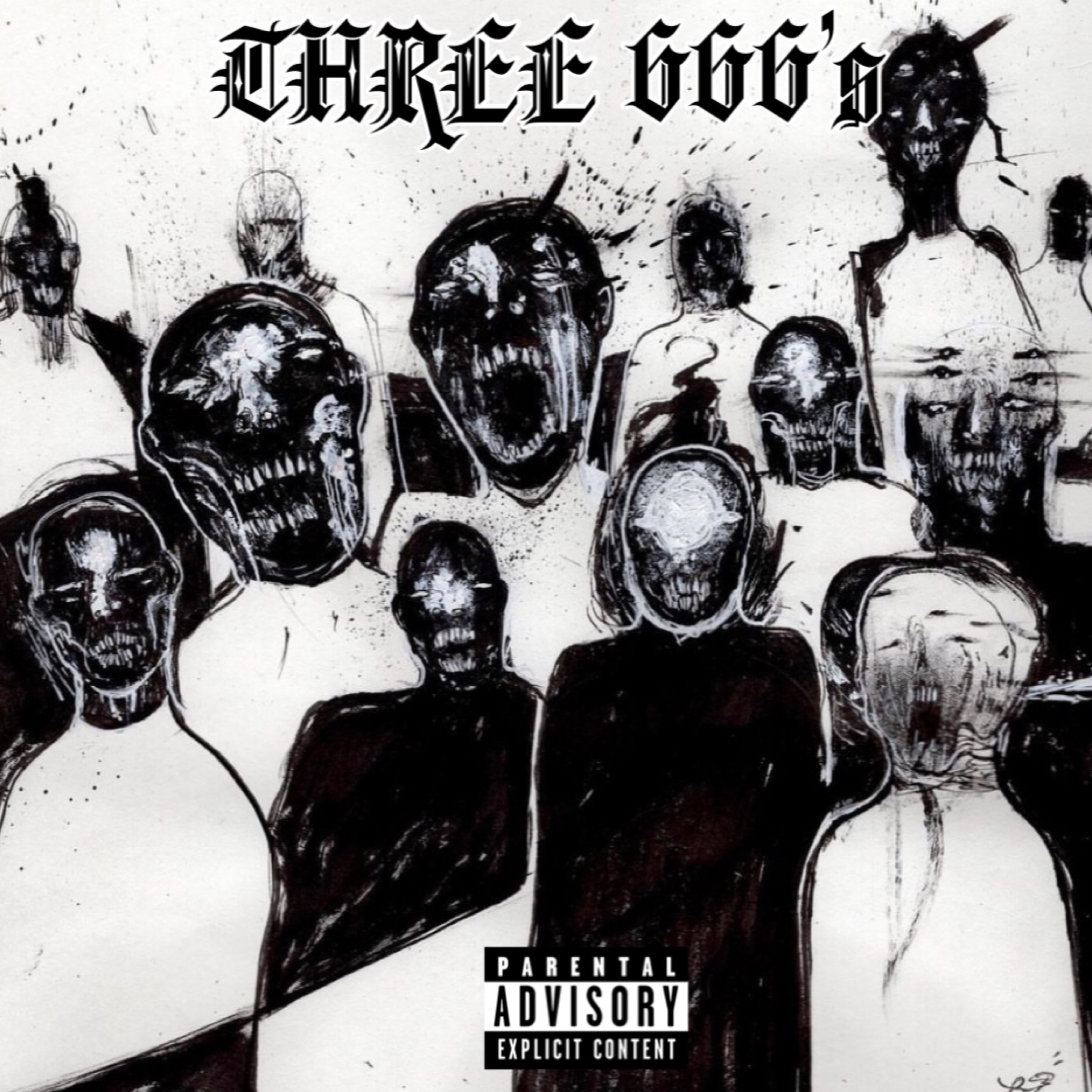 THREE 666’s artwork