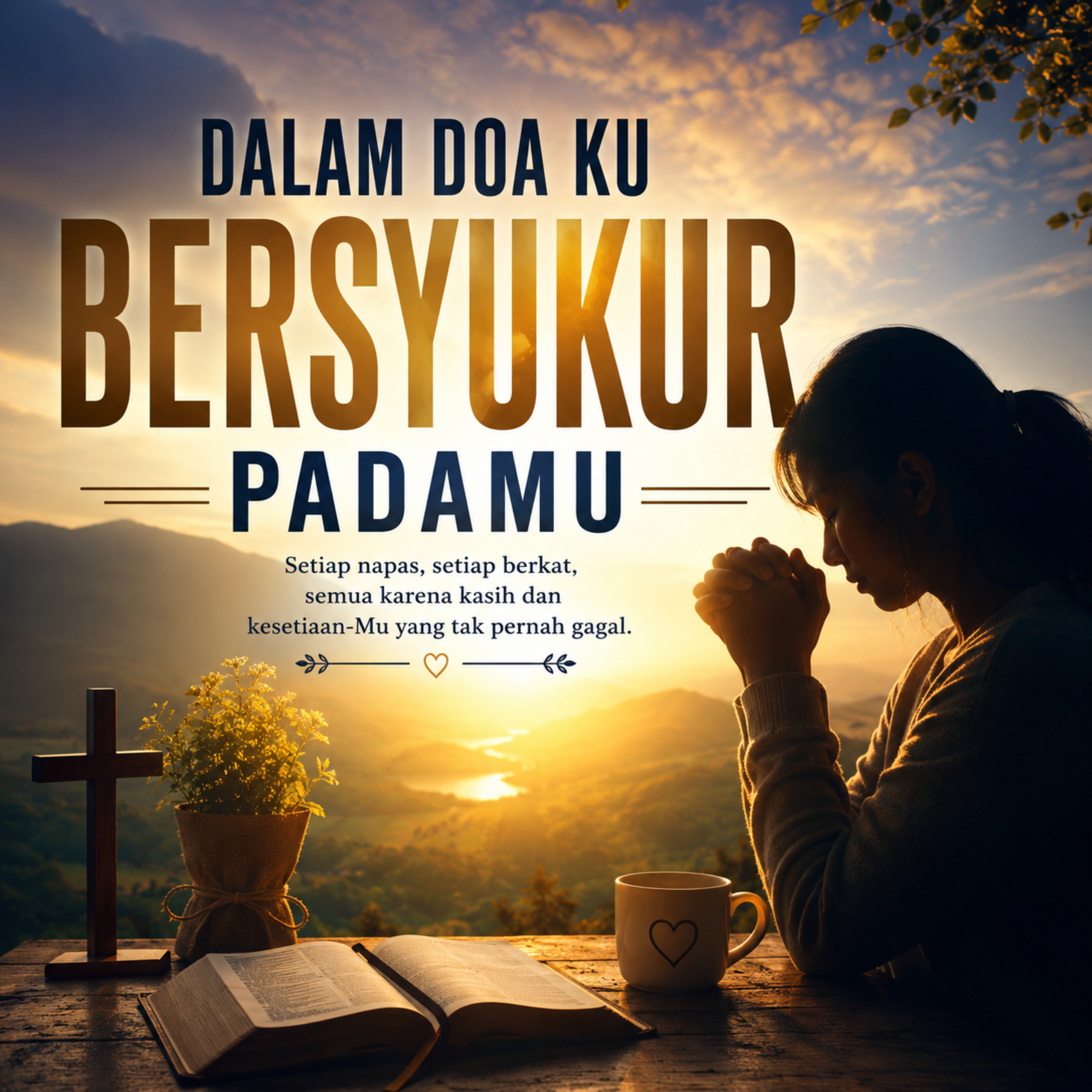 Dalam Doa Ku Bersyukur PadaMu by PUJI WORSHIP cover art