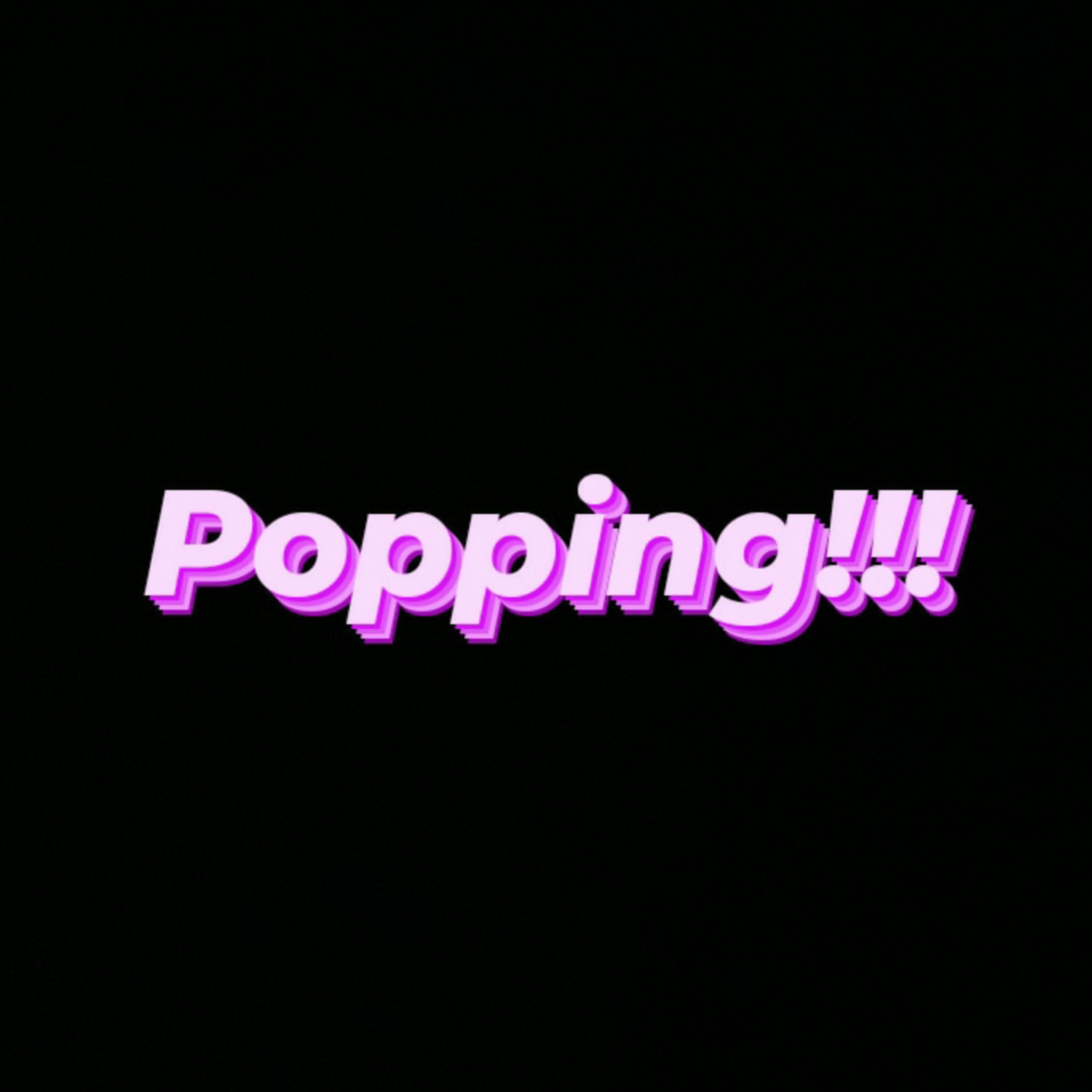 Popping artwork