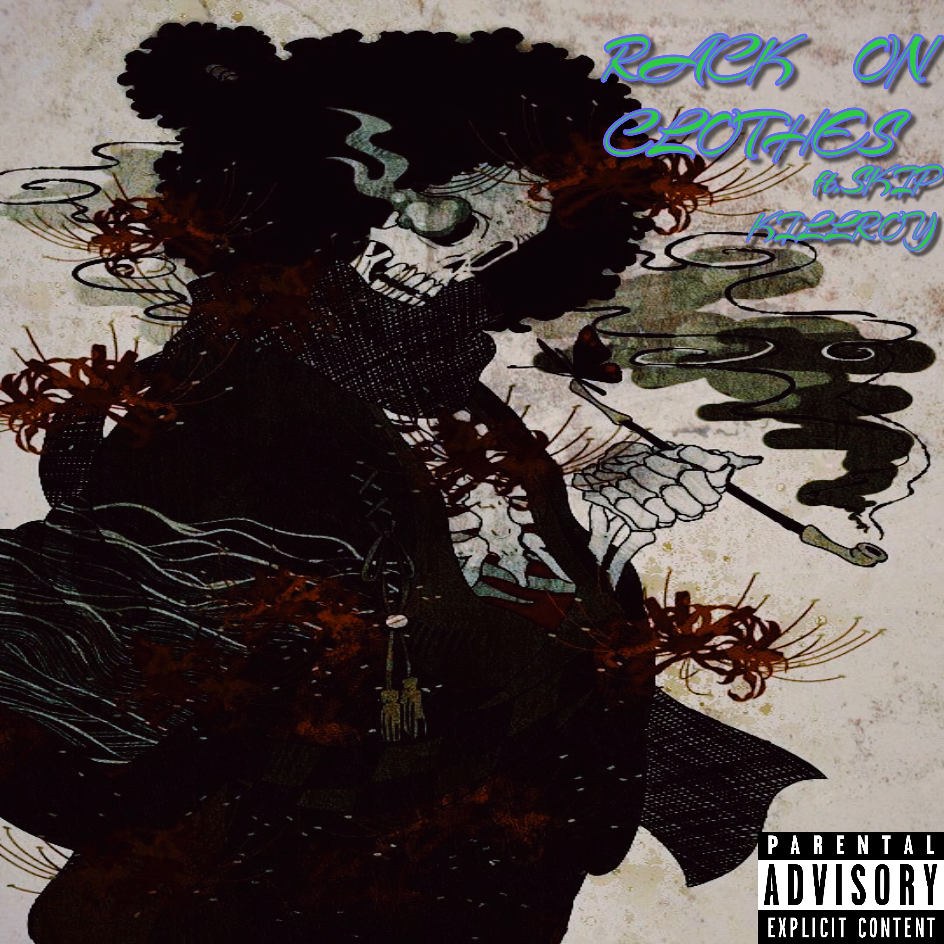 RACK ON CLOTHES artwork