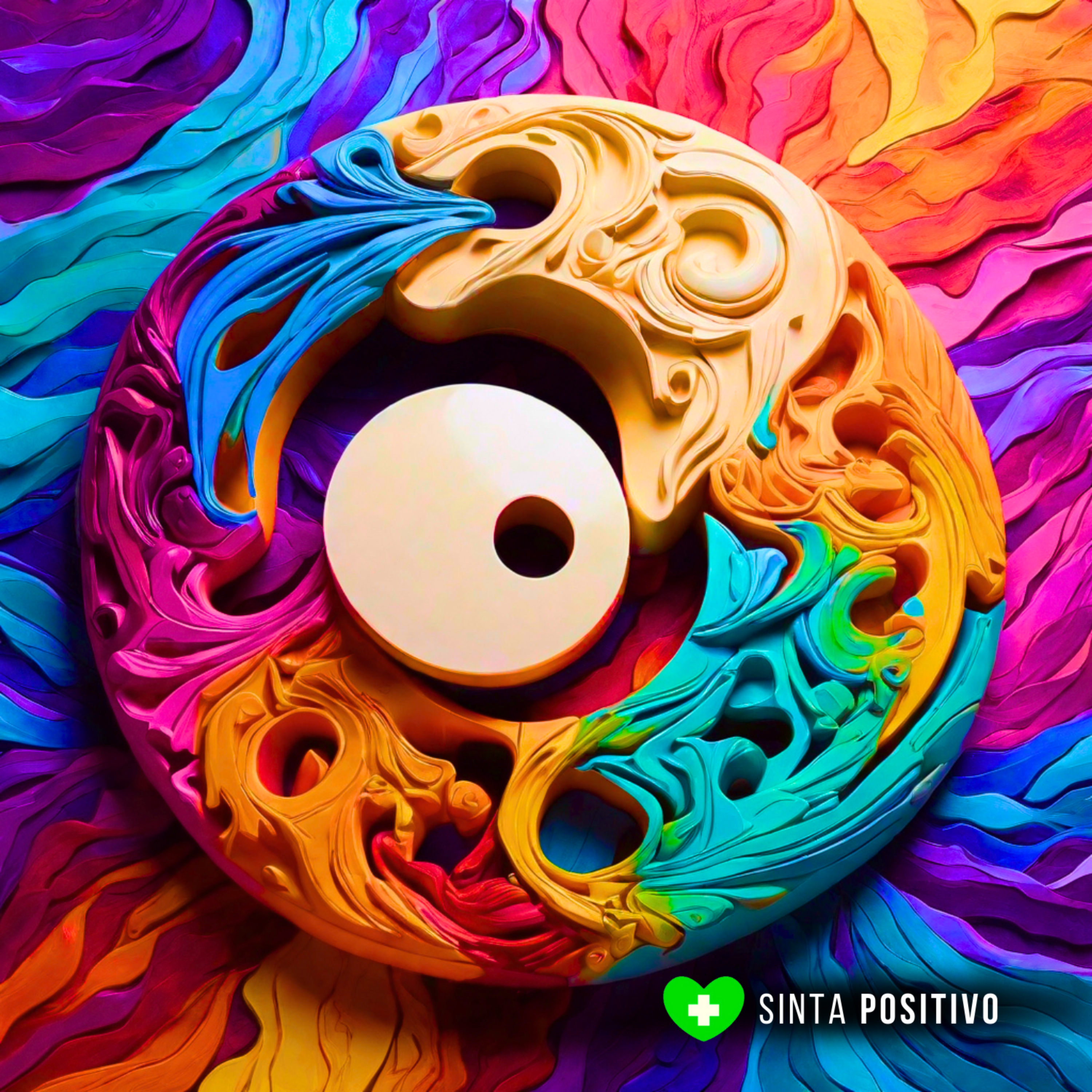 Yin Yang: Equilibrio da Vida artwork