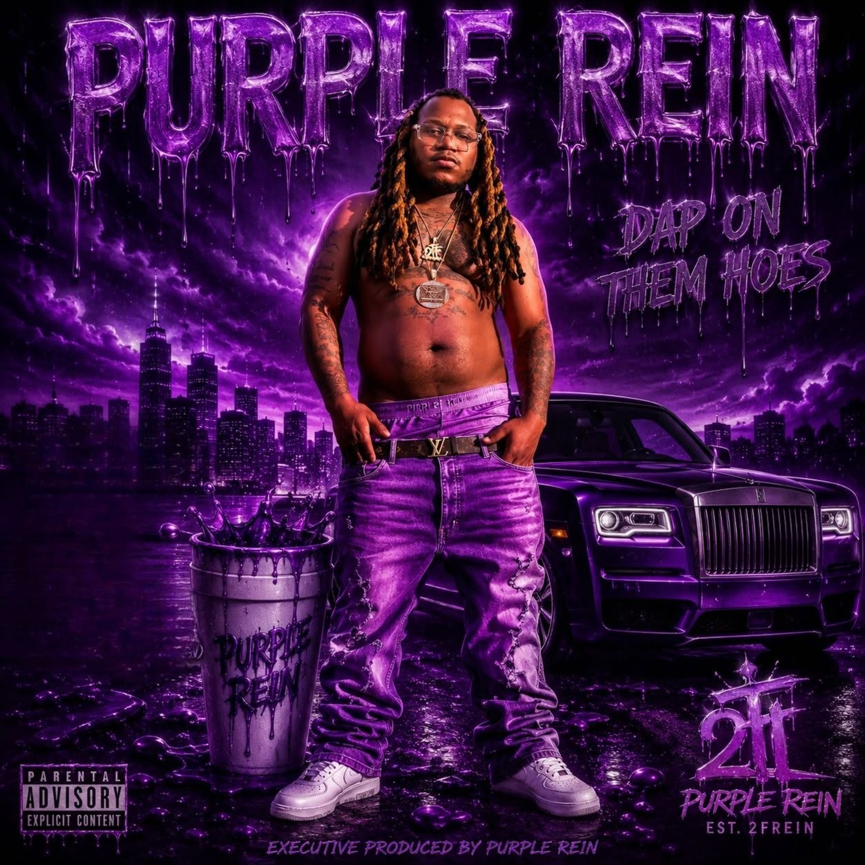 Dap On Them Hoes by Purple Rein cover art