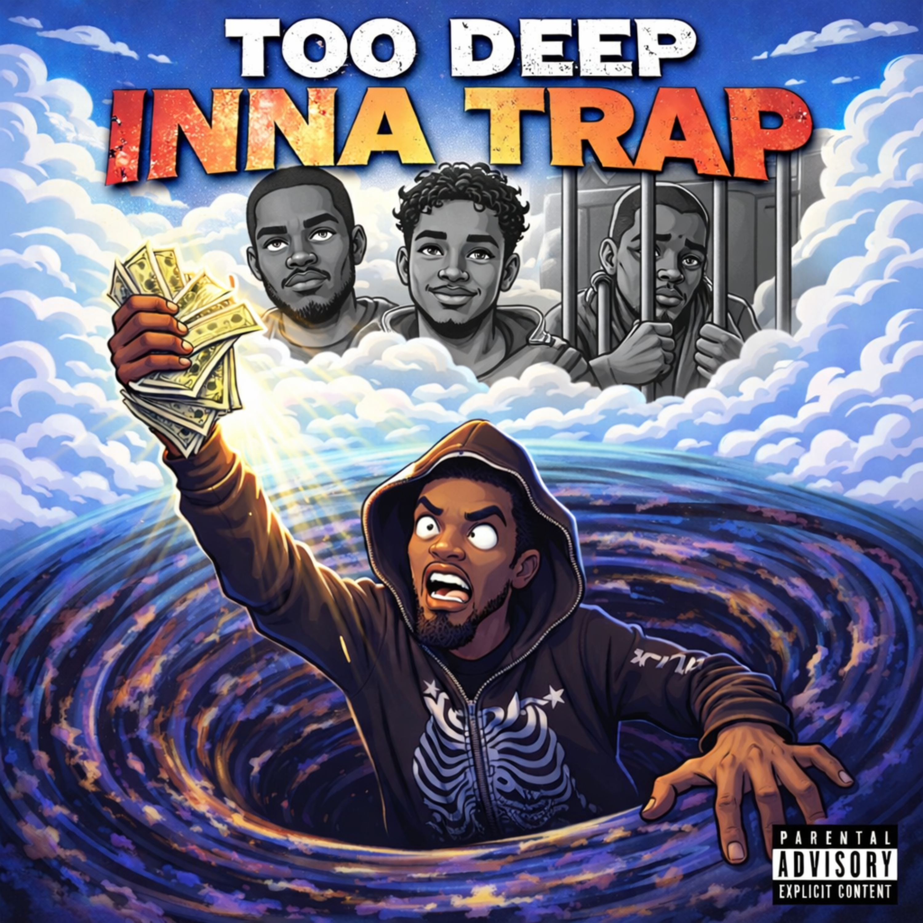 TOO DEEP INNA TRAP artwork