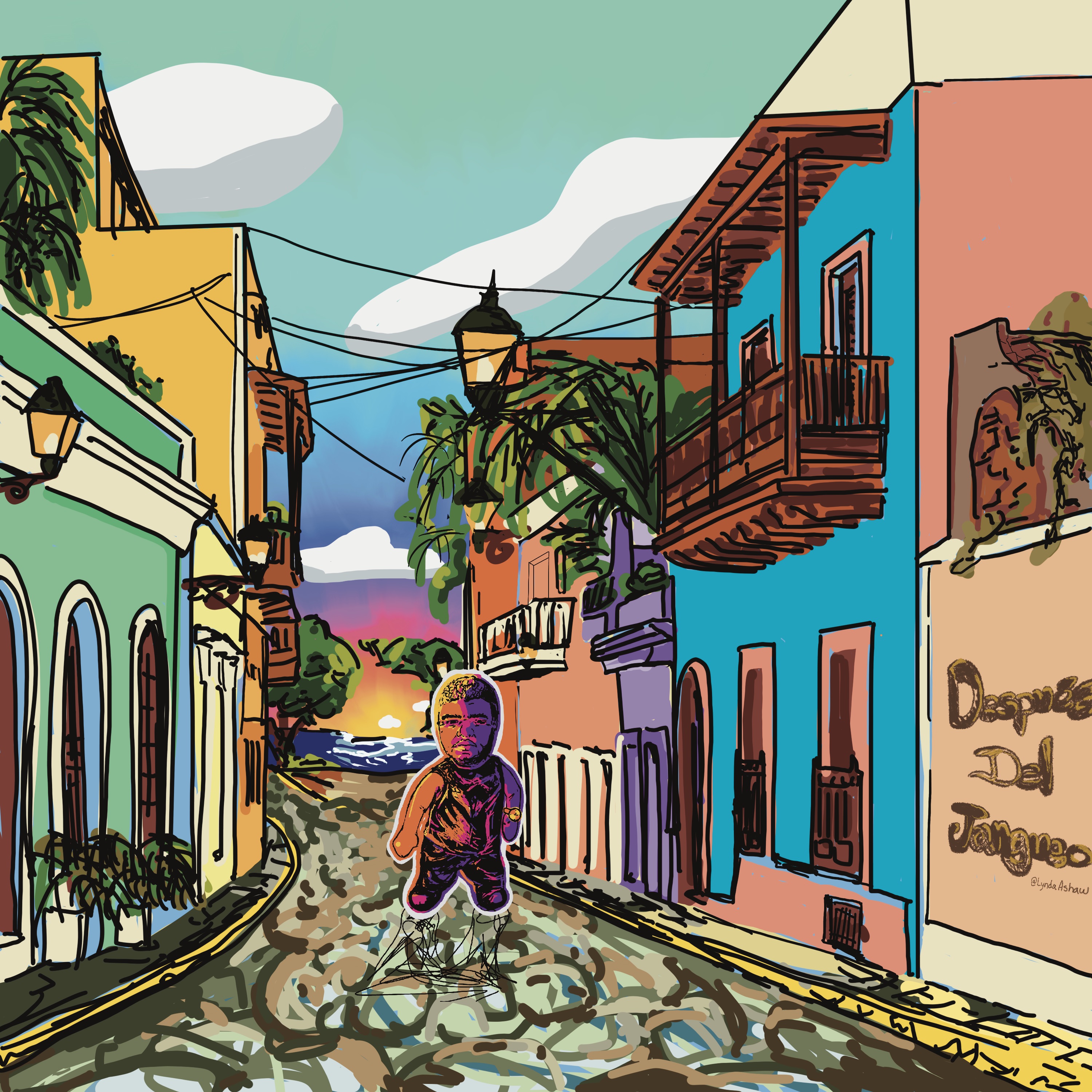 PUERTA CERRADA artwork