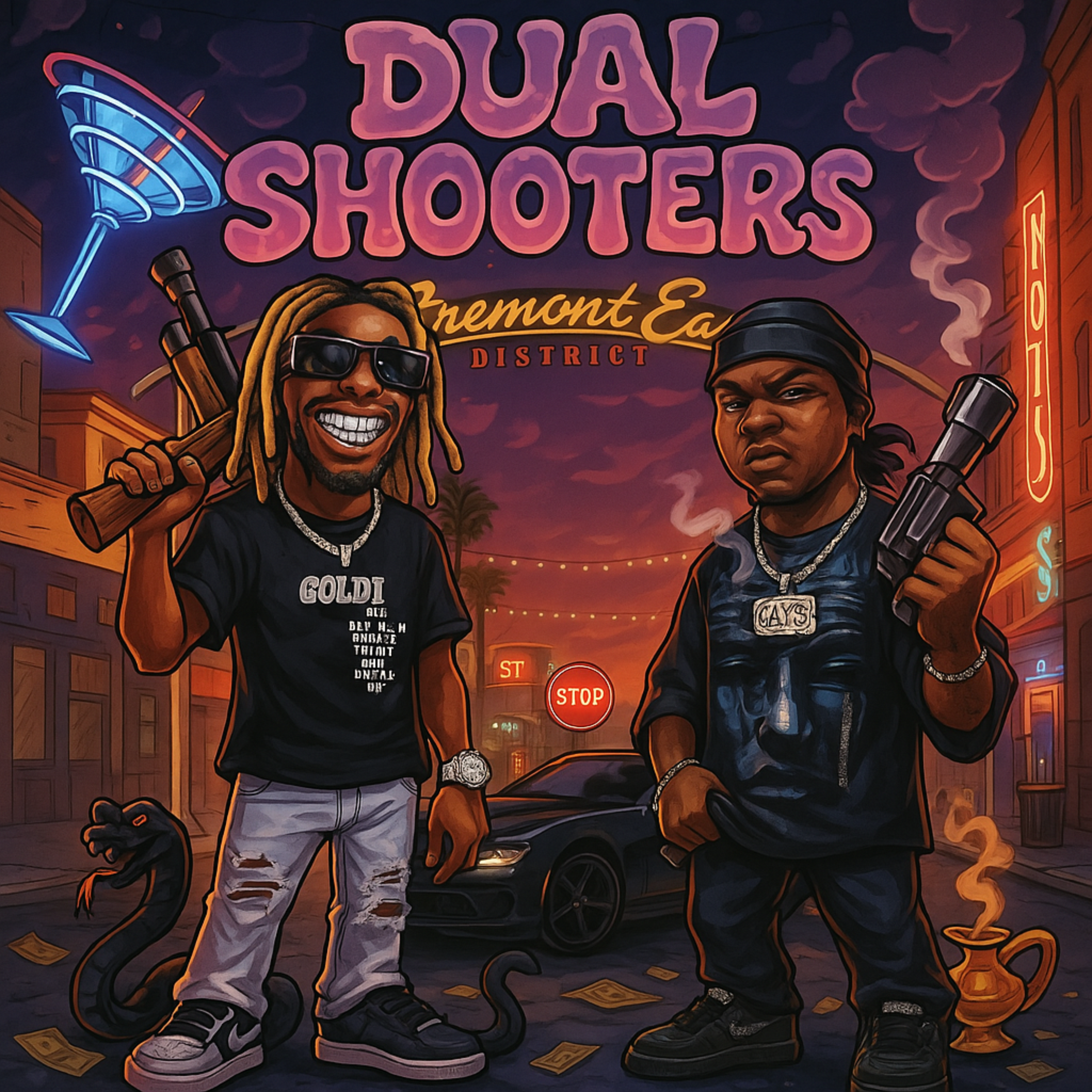 DUAL SHOOTERS artwork