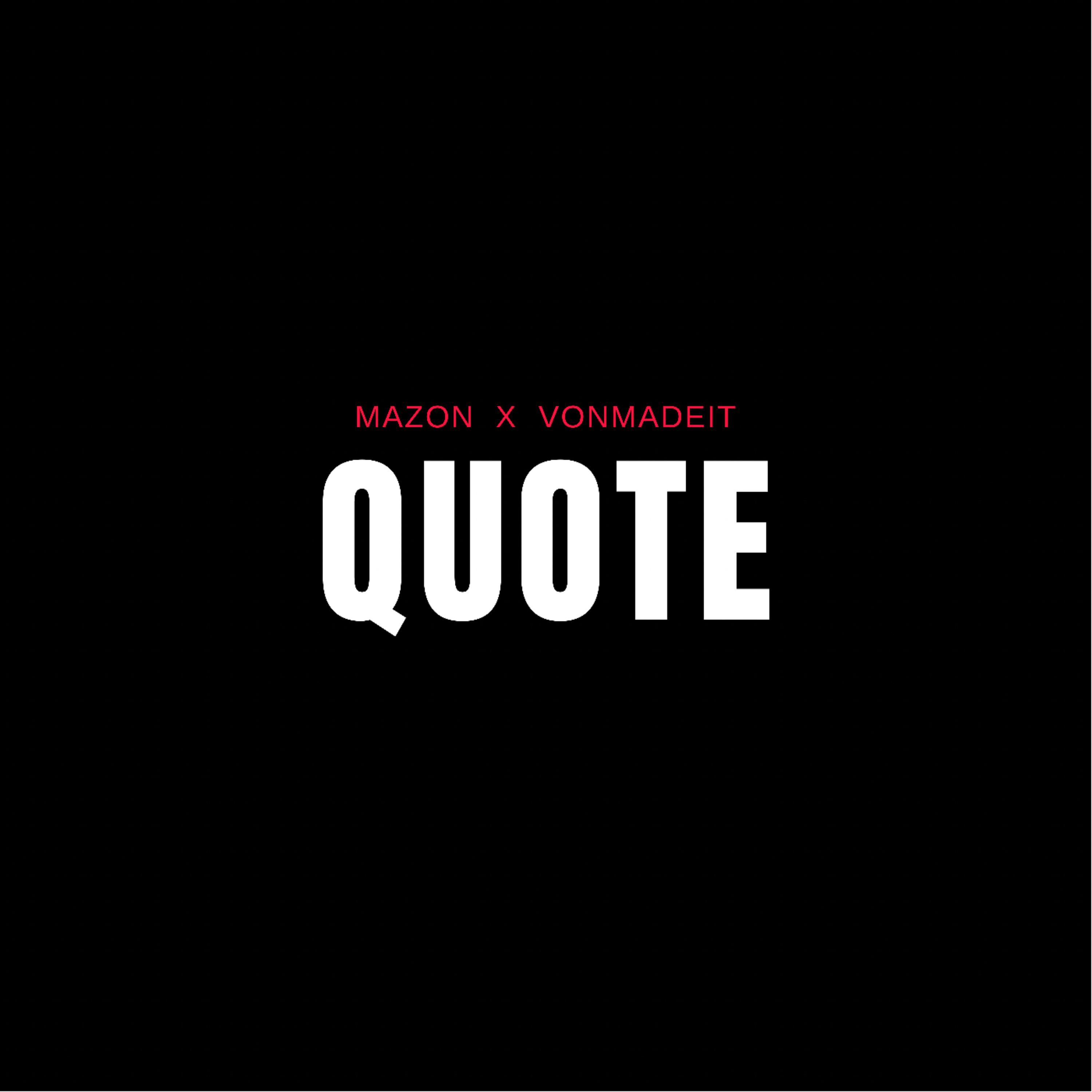 Quote artwork