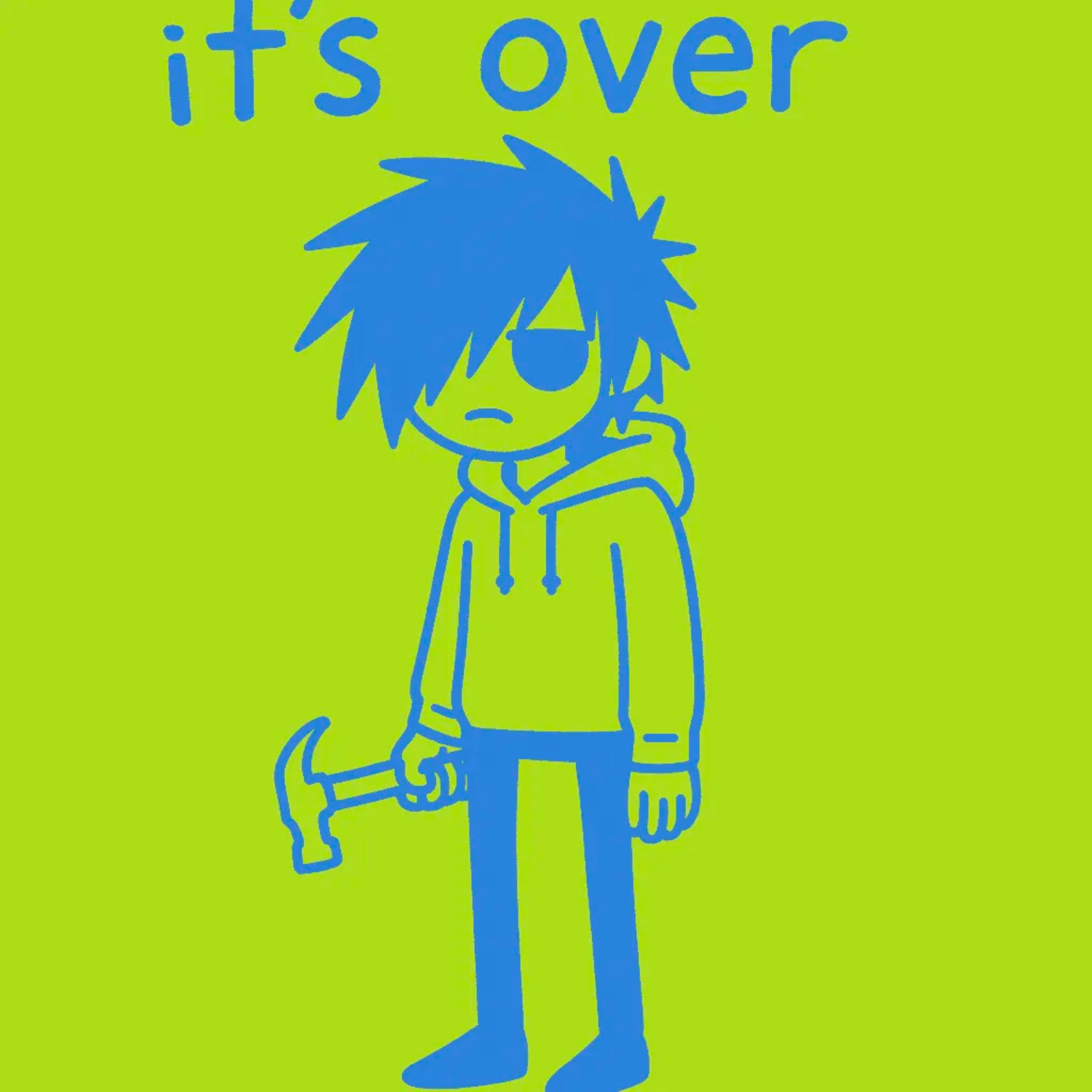 its over (sped up) artwork