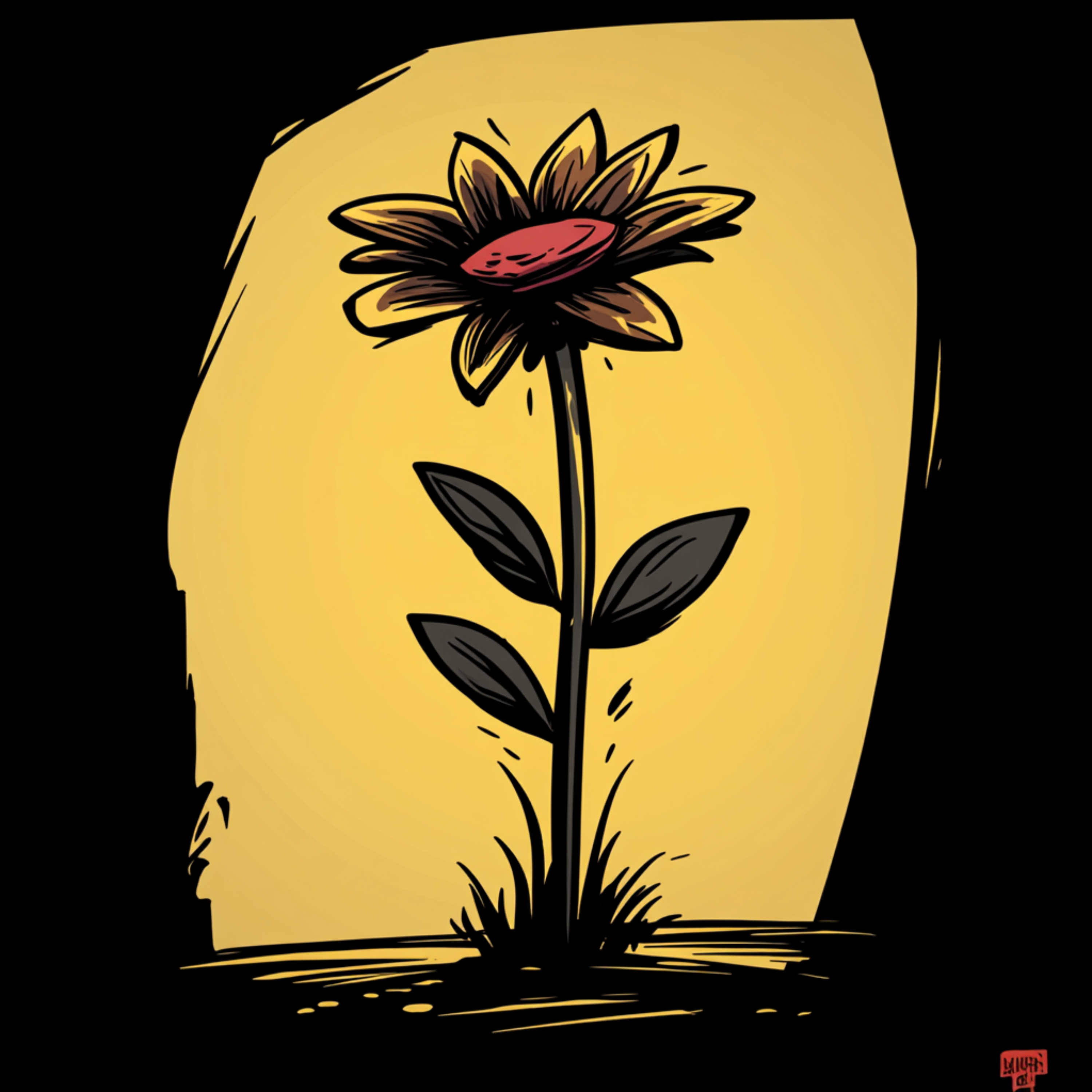 how a flower dies (ballad) artwork