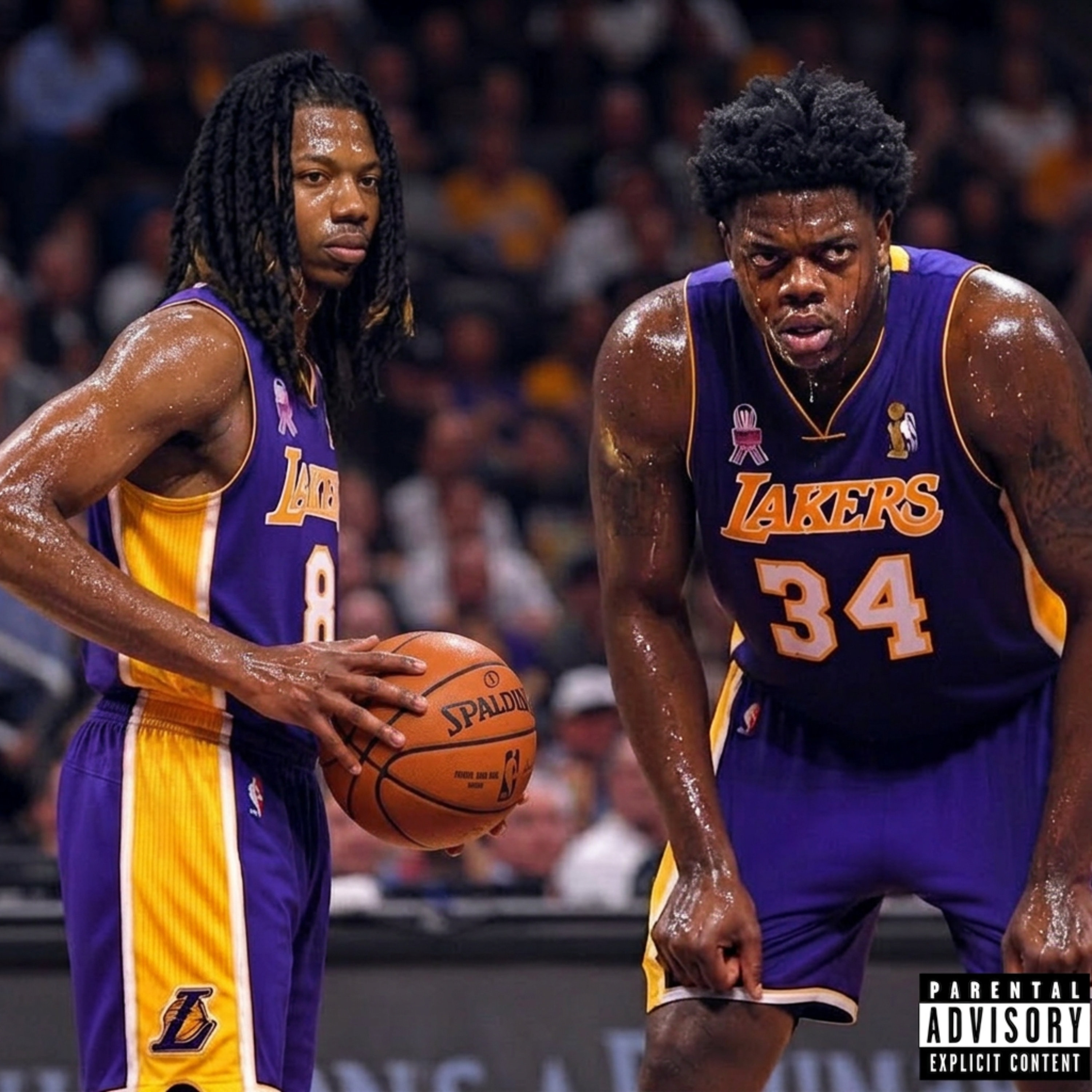Shaq & Kobe by North6ideTae cover art