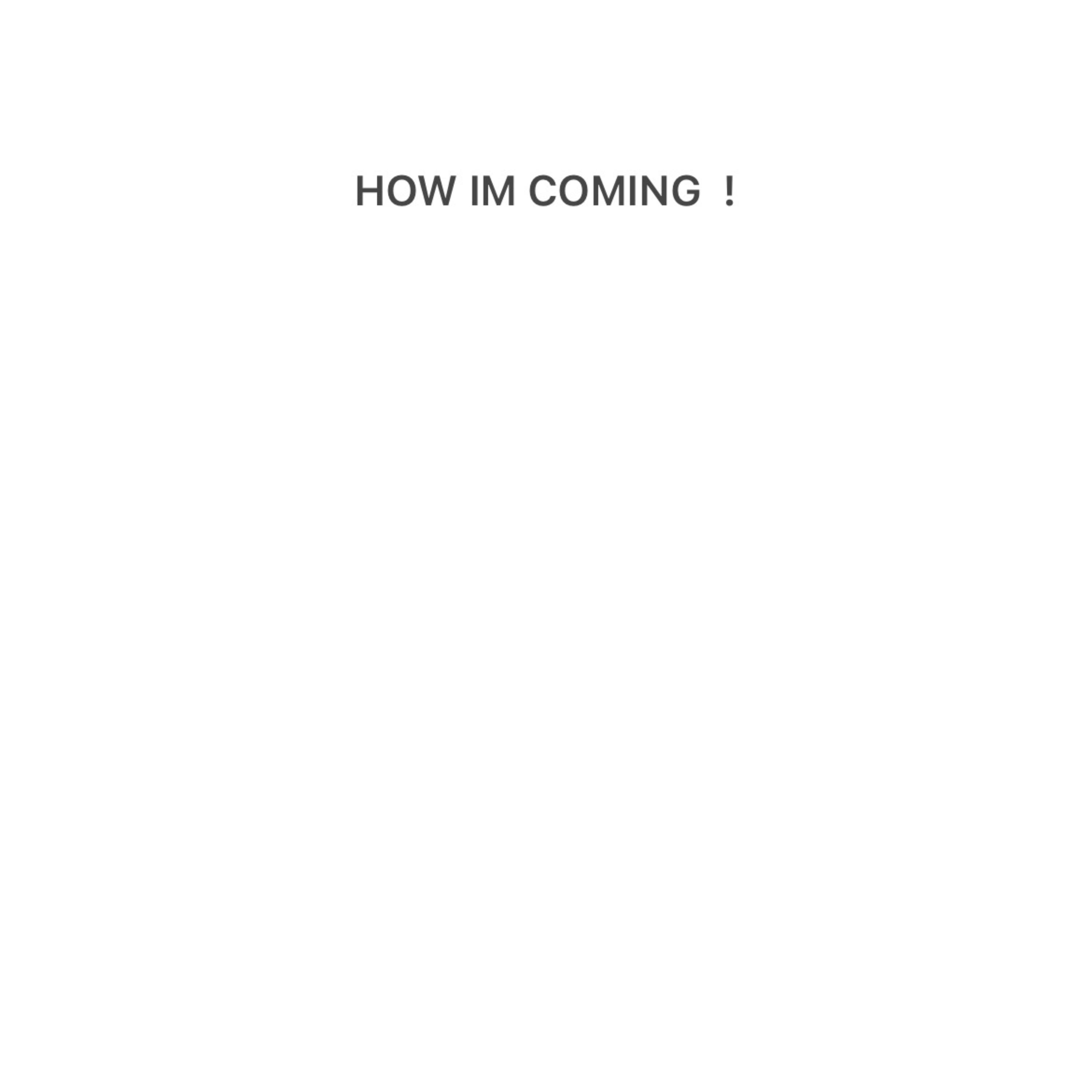HOW IM COMING by BDKC cover art
