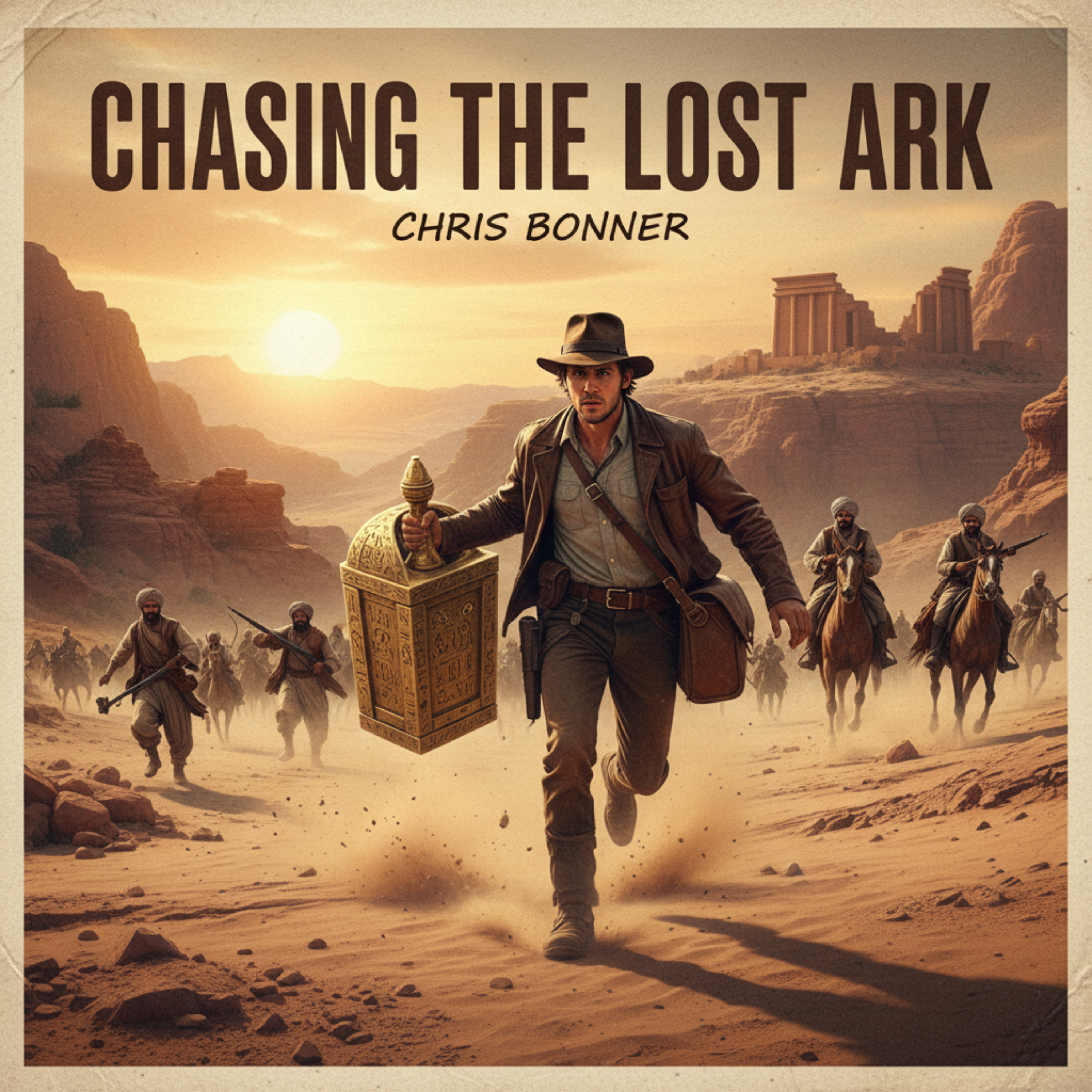 Chasing the Lost Ark by Chris Bonner UK cover art